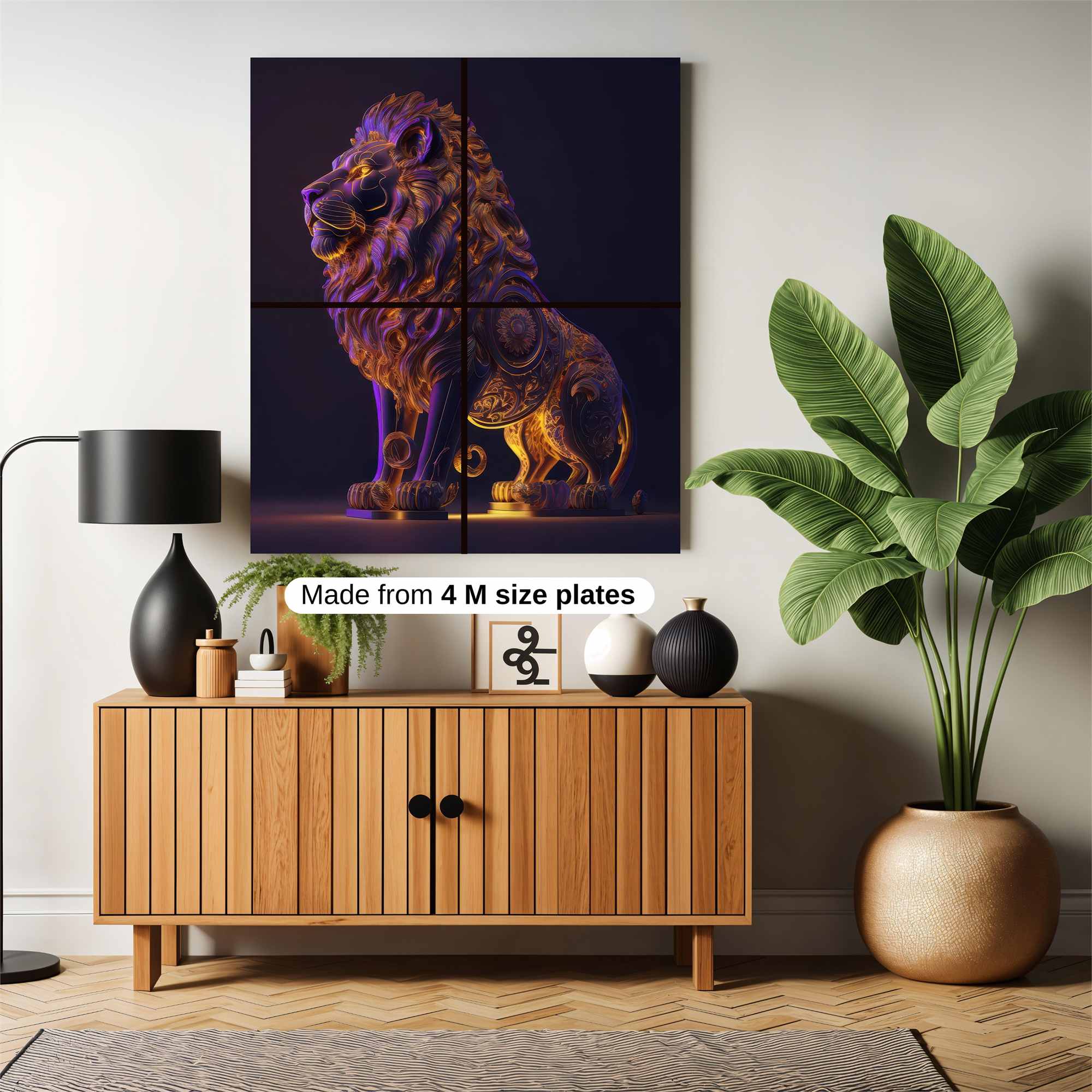 Lion Regal Safe Wall Magnetic / M