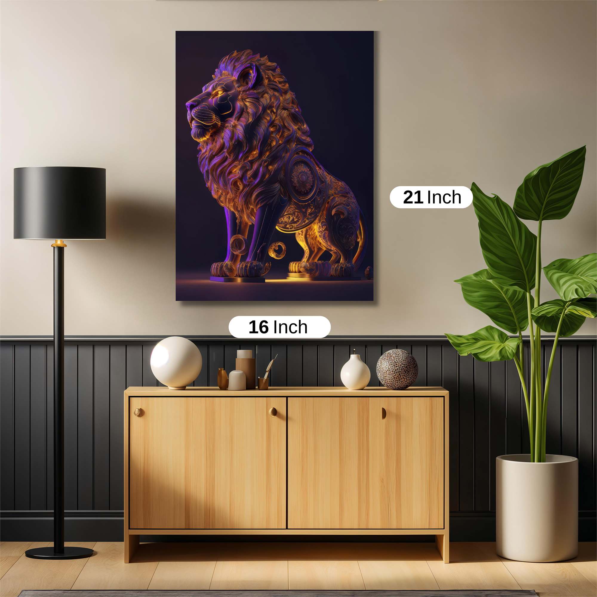 Lion Regal Safe Wall Magnetic / M