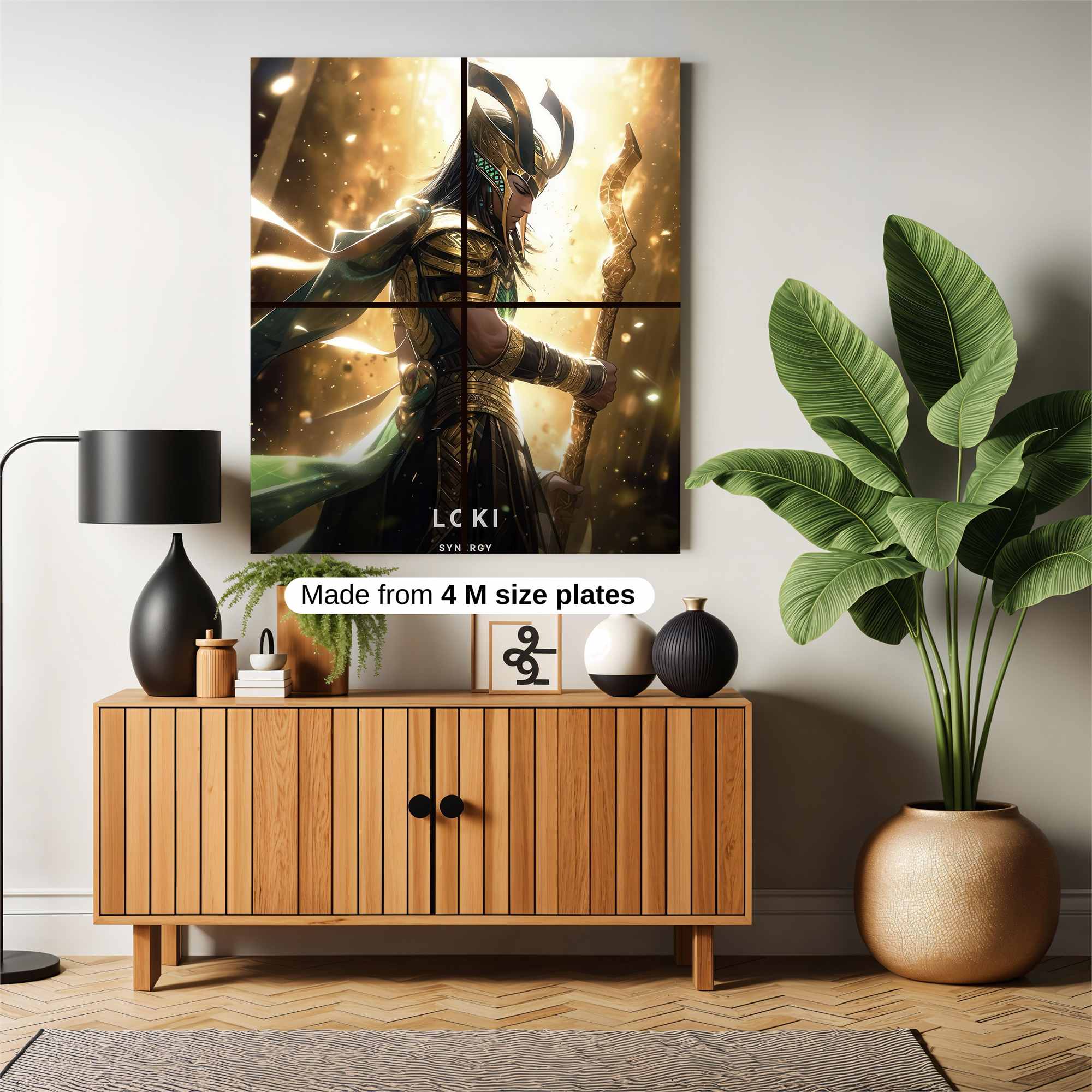 Samurai Serenity Safe Wall Magnetic / M