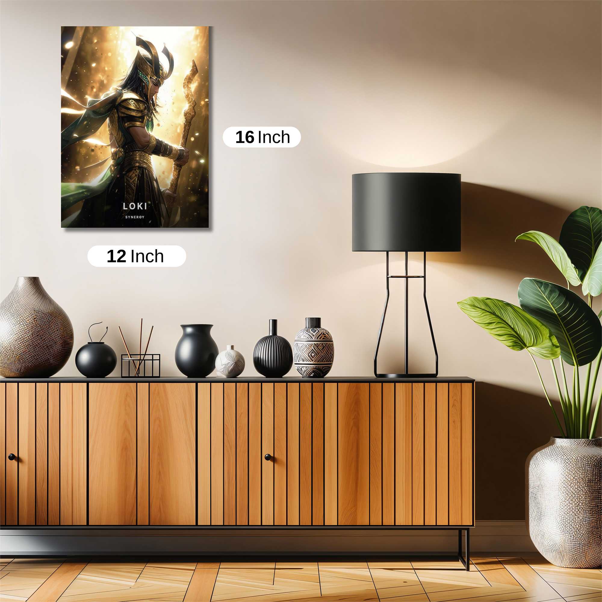 Samurai Serenity Safe Wall Magnetic / M