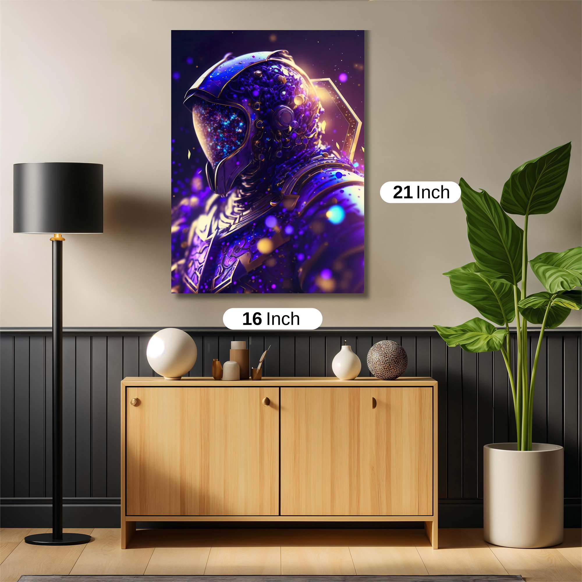 Cosmic Serenity Safe Wall Magnetic / M