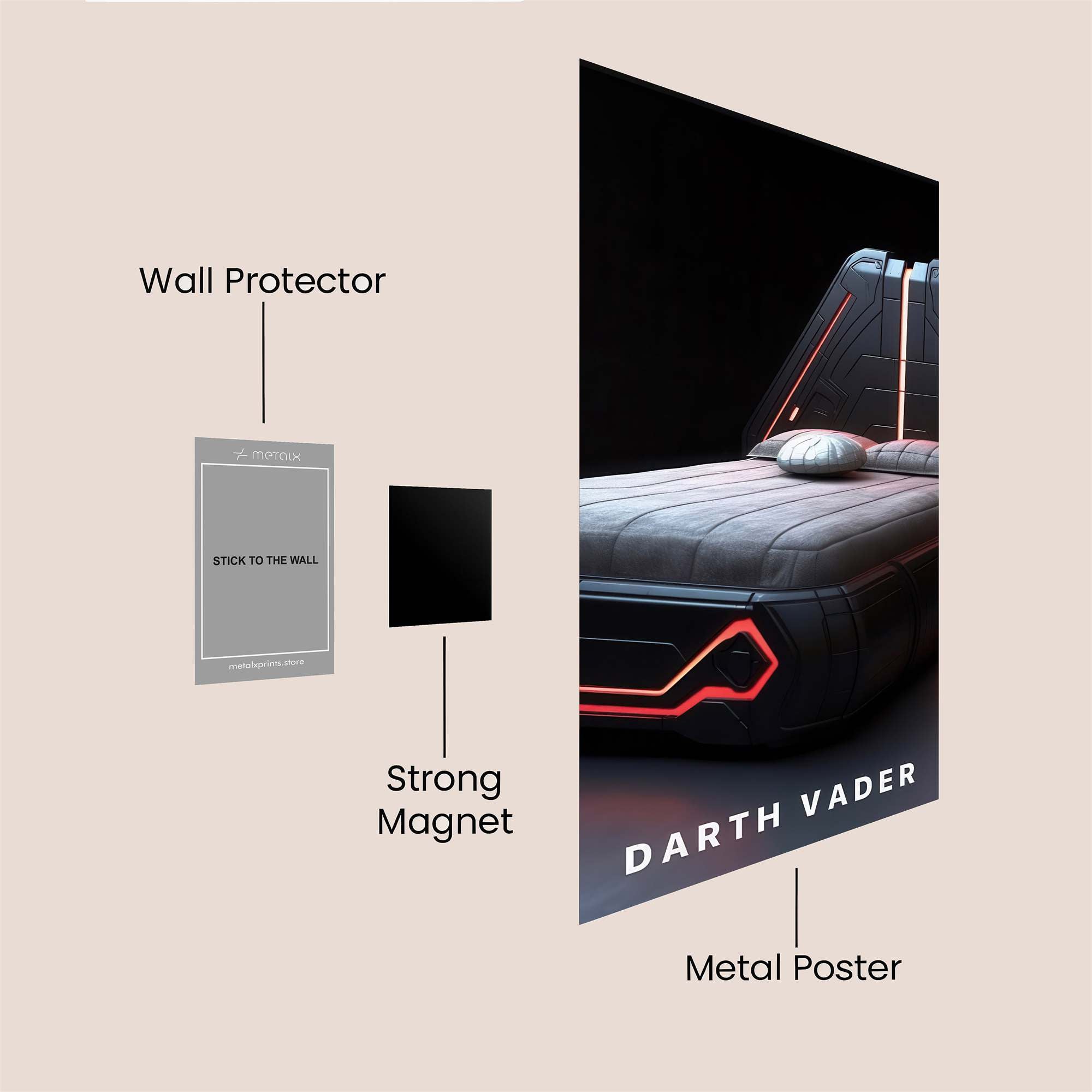 Dragon Blaze Safe Wall Magnetic / M