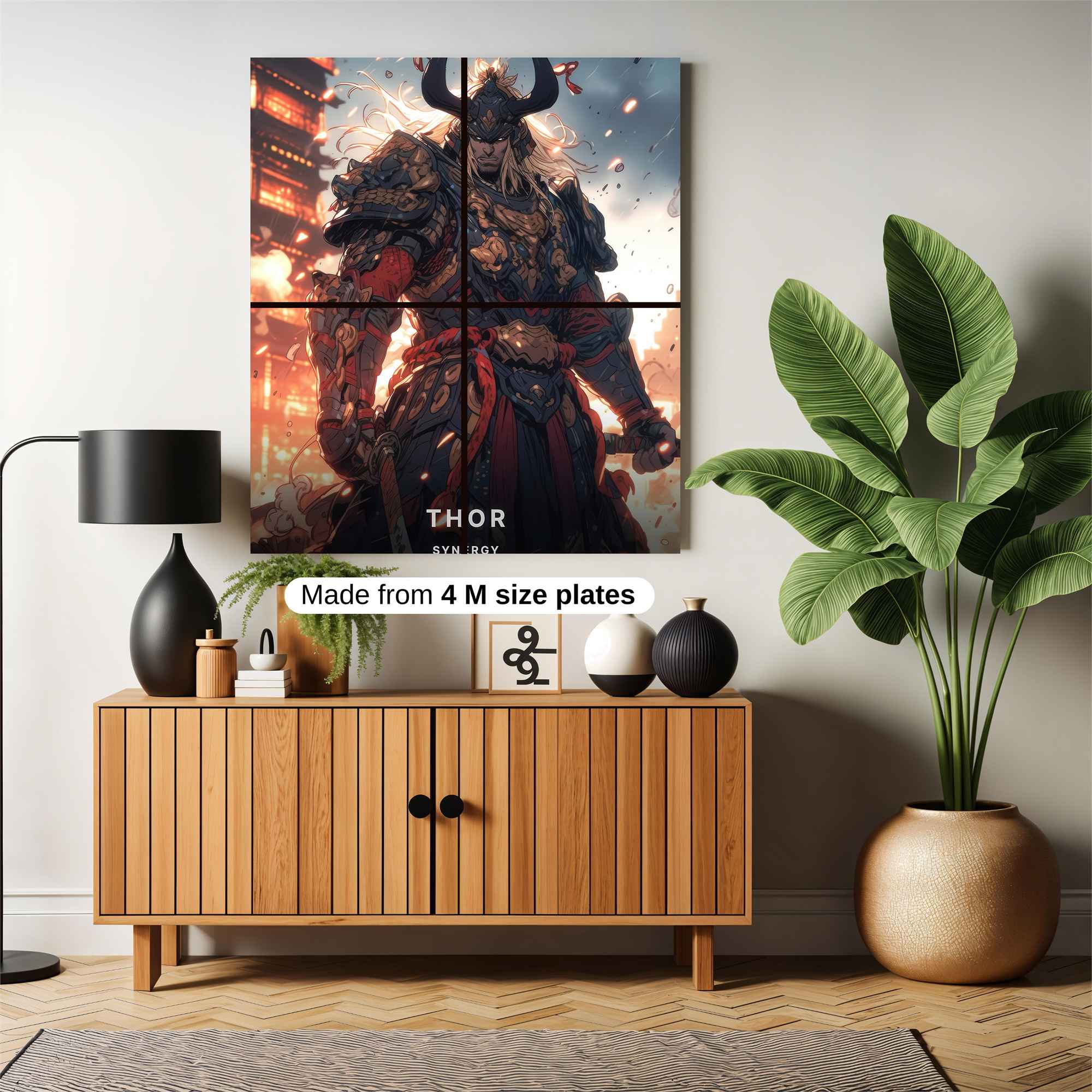 Mystic Warrior Safe Wall Magnetic / M
