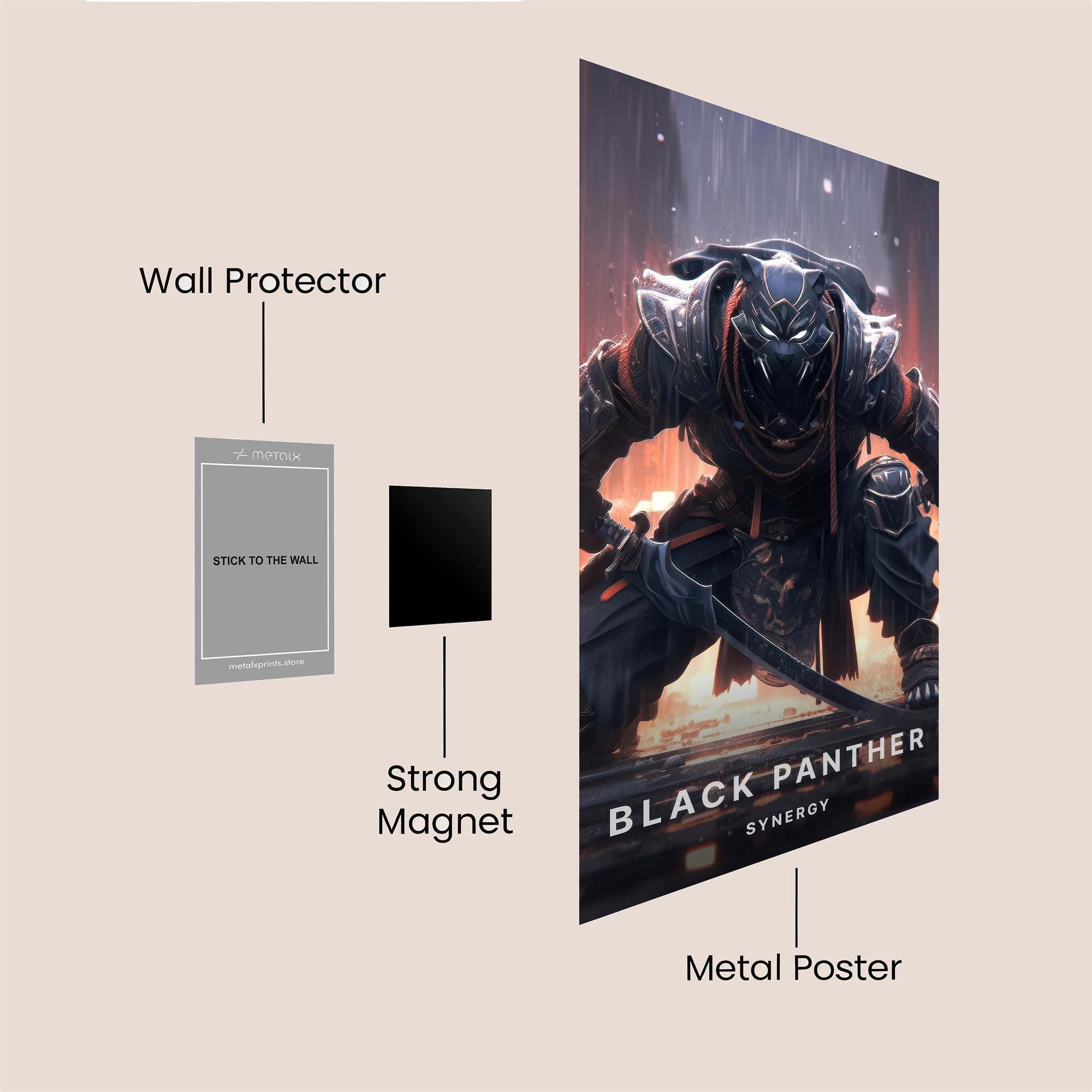 Poseidon Tempest Safe Wall Magnetic / M