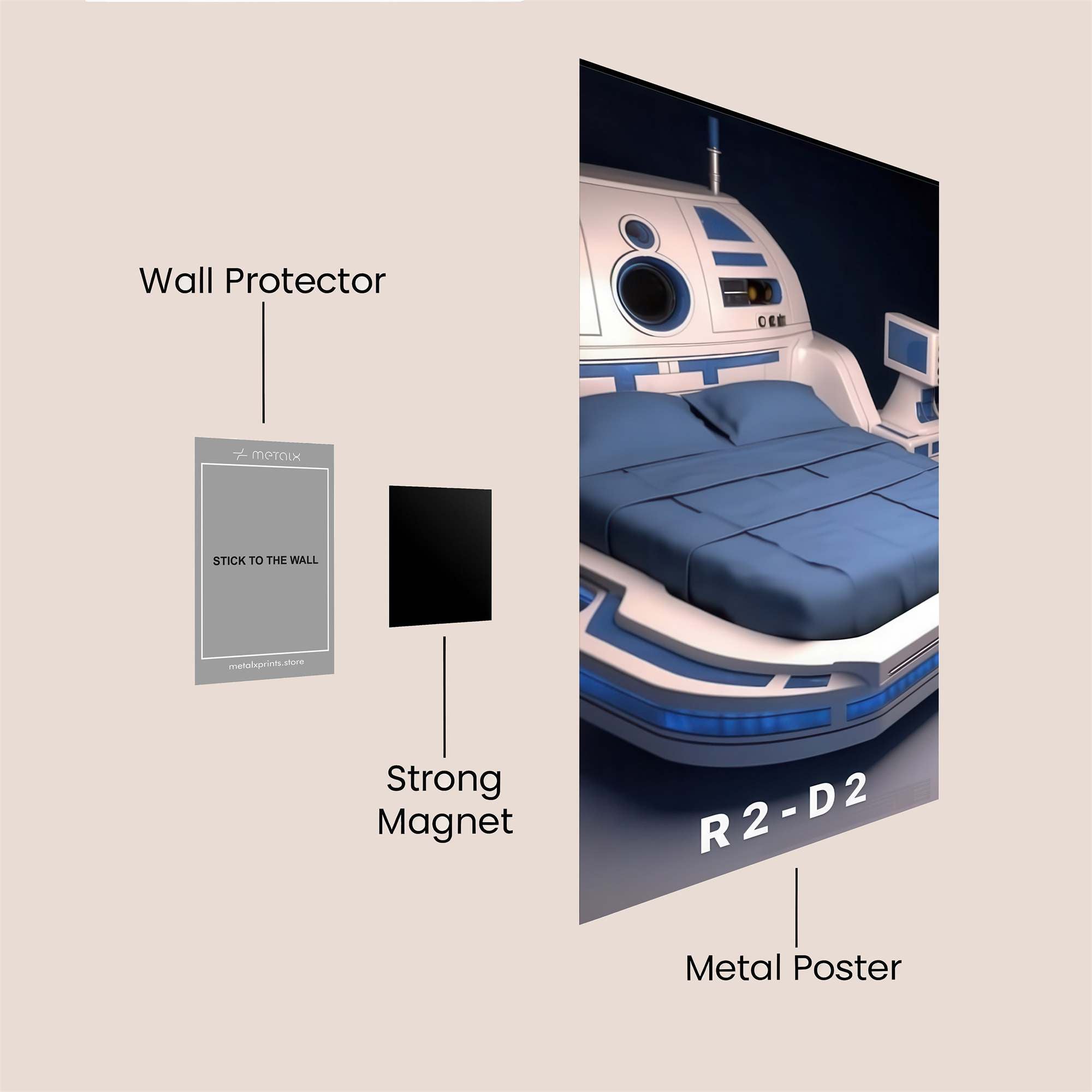LunarFlare Safe Wall Magnetic / M