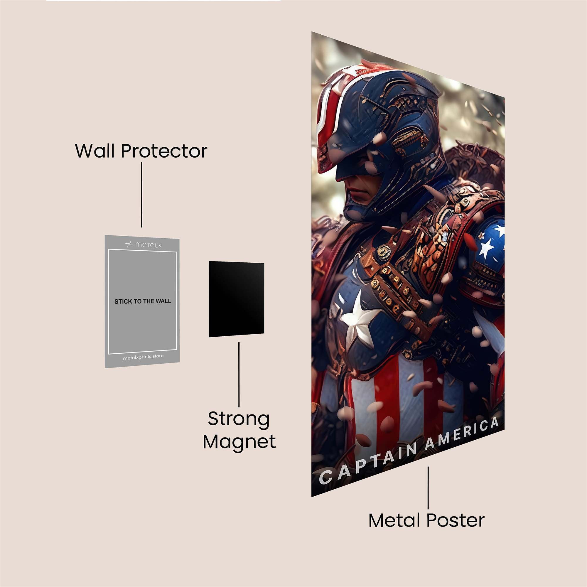 Fox Enigma Safe Wall Magnetic / M