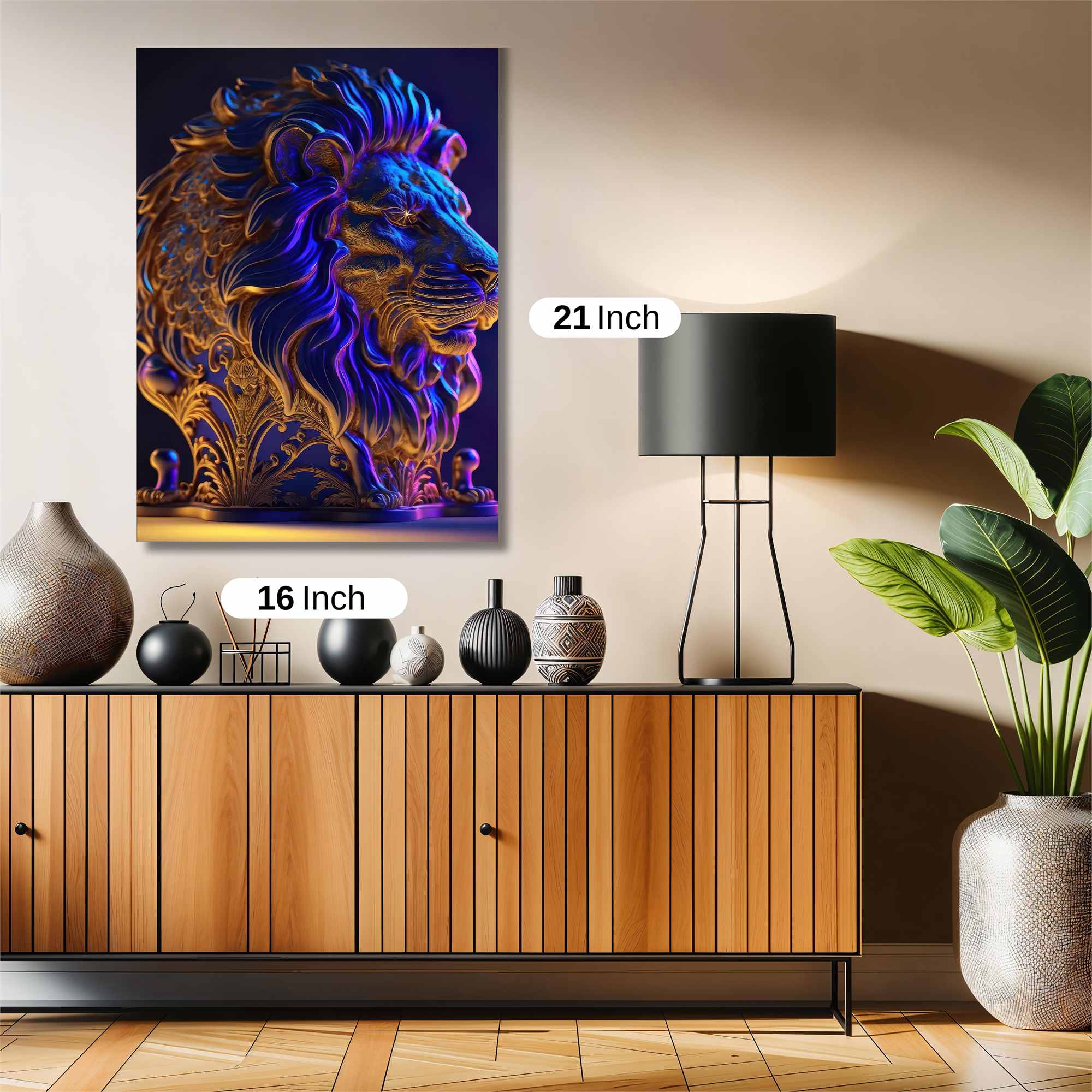 Lion Regal Safe Wall Magnetic / M
