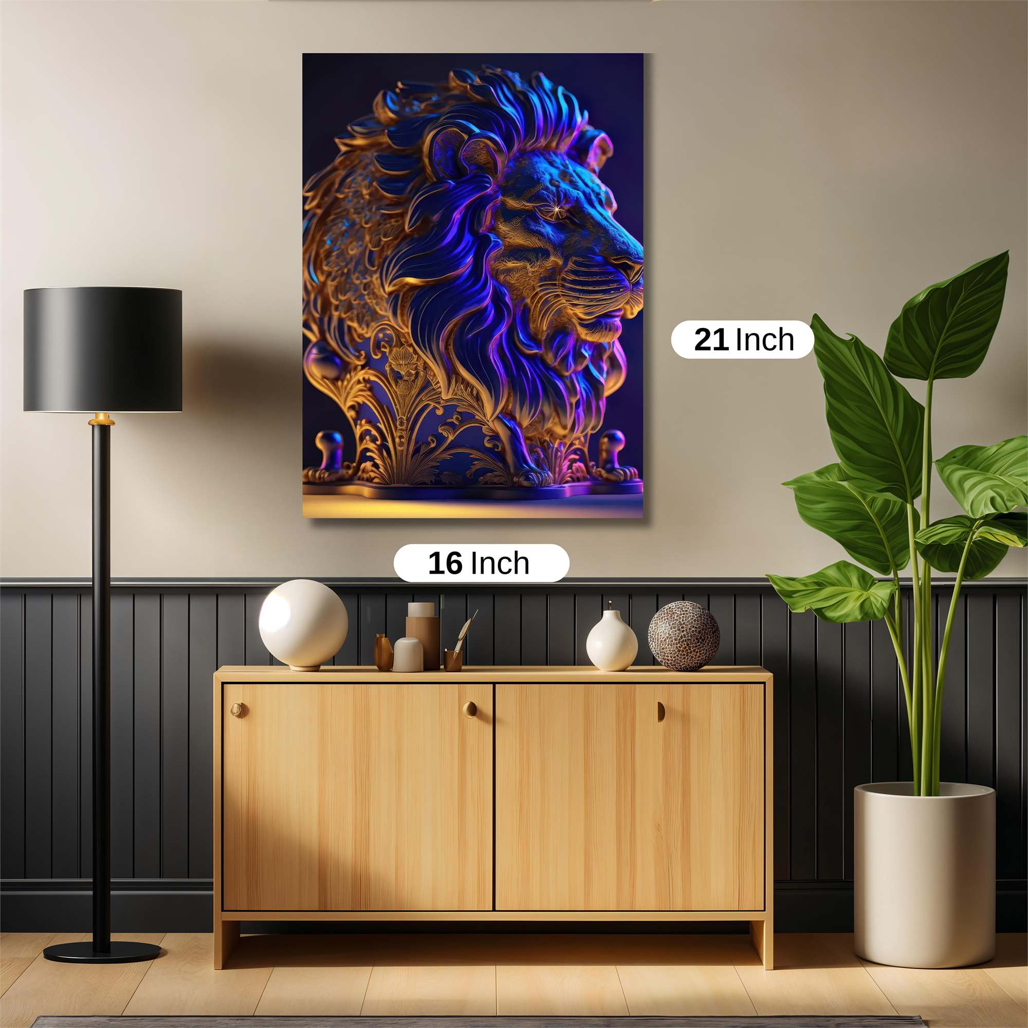Lion Regal Safe Wall Magnetic / M