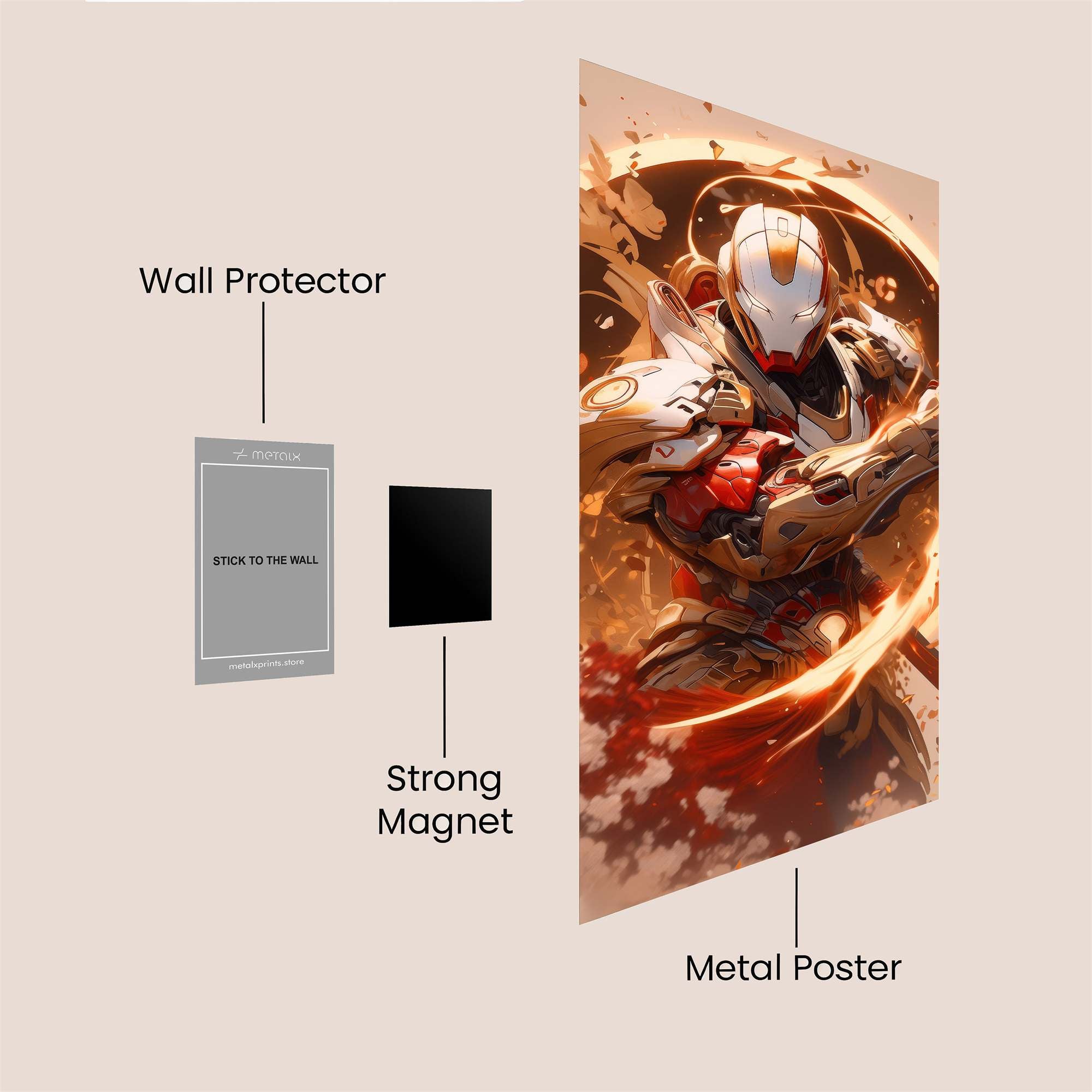 Ironclad Valor Safe Wall Magnetic / M