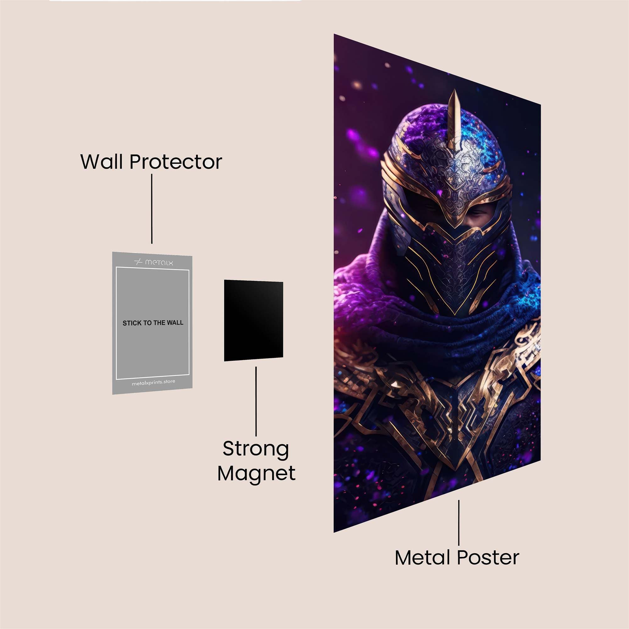 Knight Enigma Safe Wall Magnetic / M