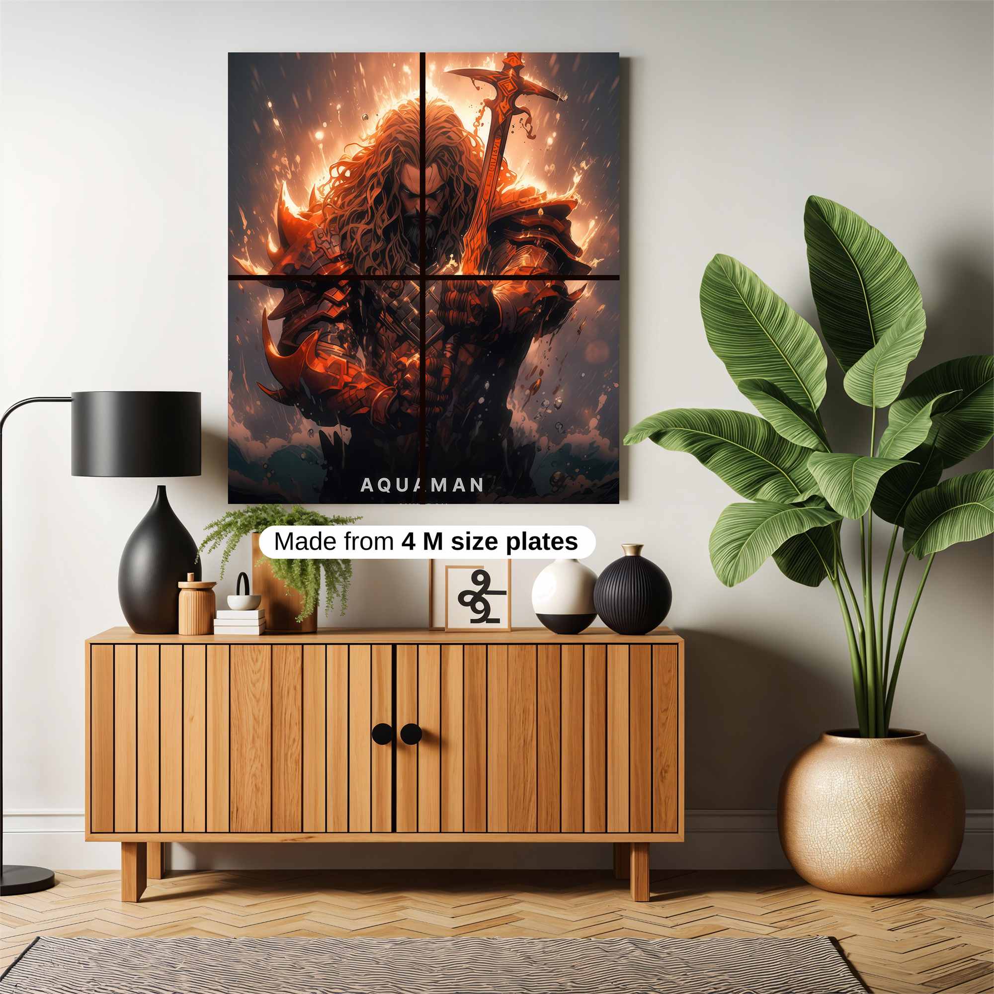 Tiger Inferno Safe Wall Magnetic / M