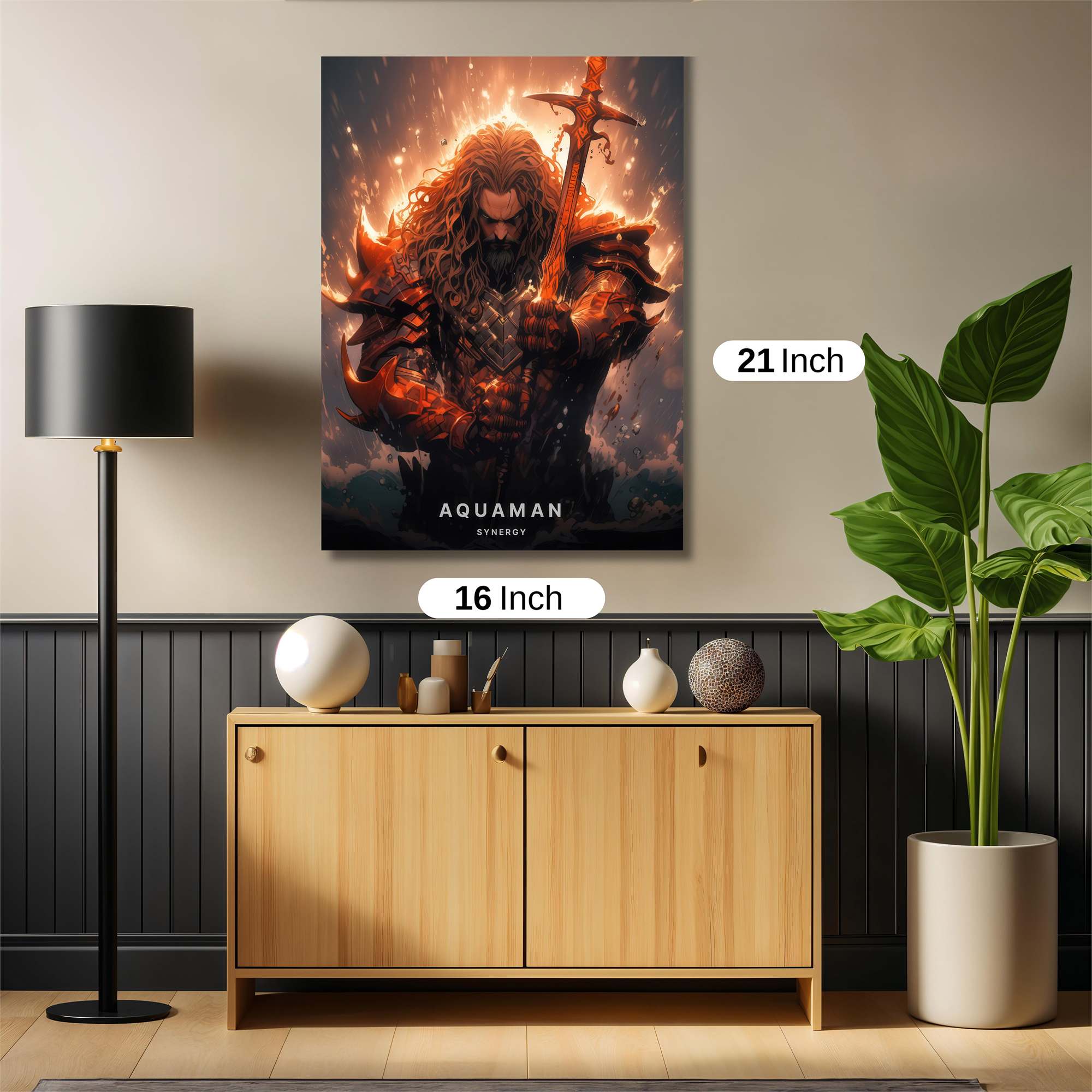 Tiger Inferno Safe Wall Magnetic / M