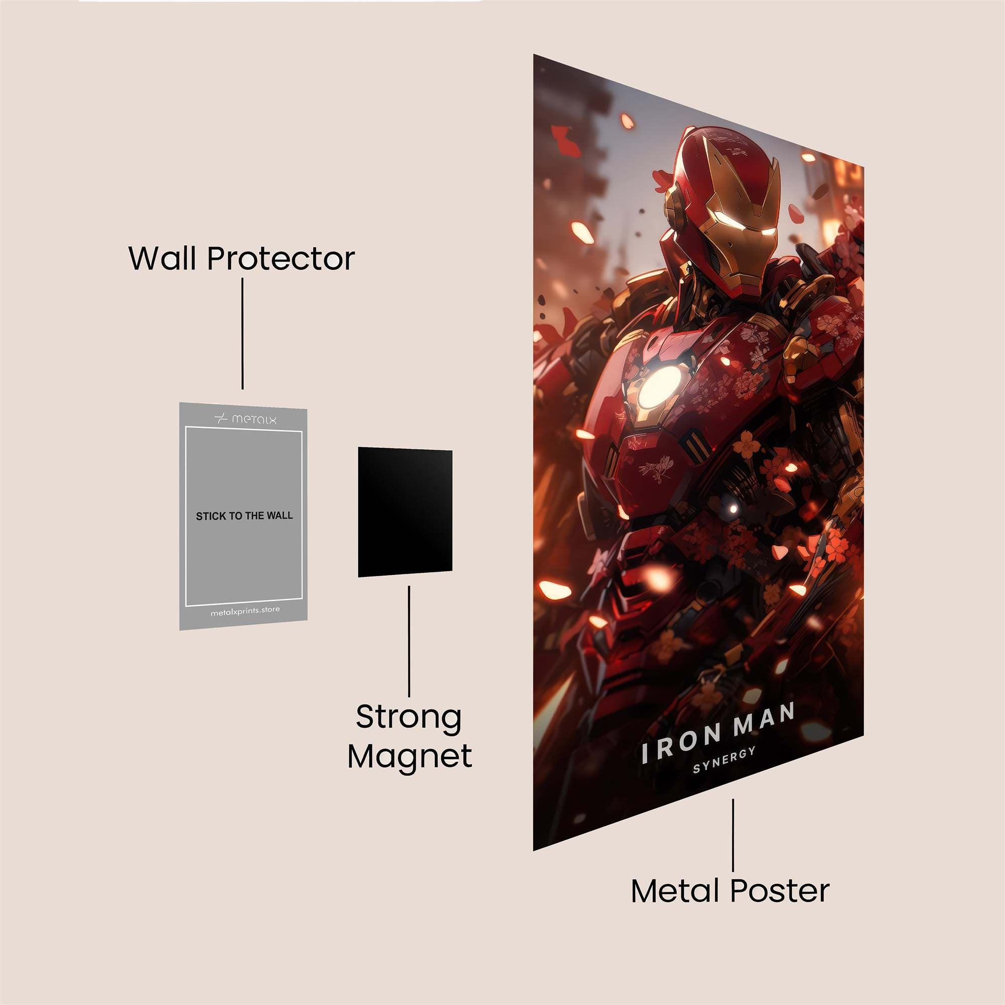 Lion Radiance Safe Wall Magnetic / M