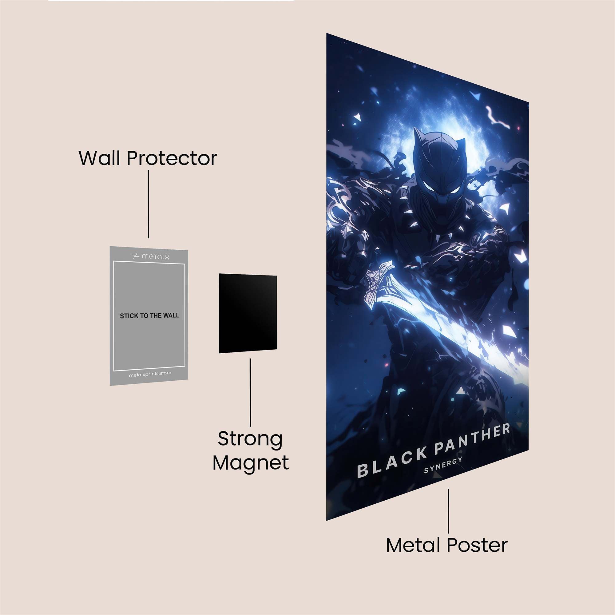 Pegasus Thunder Safe Wall Magnetic / M