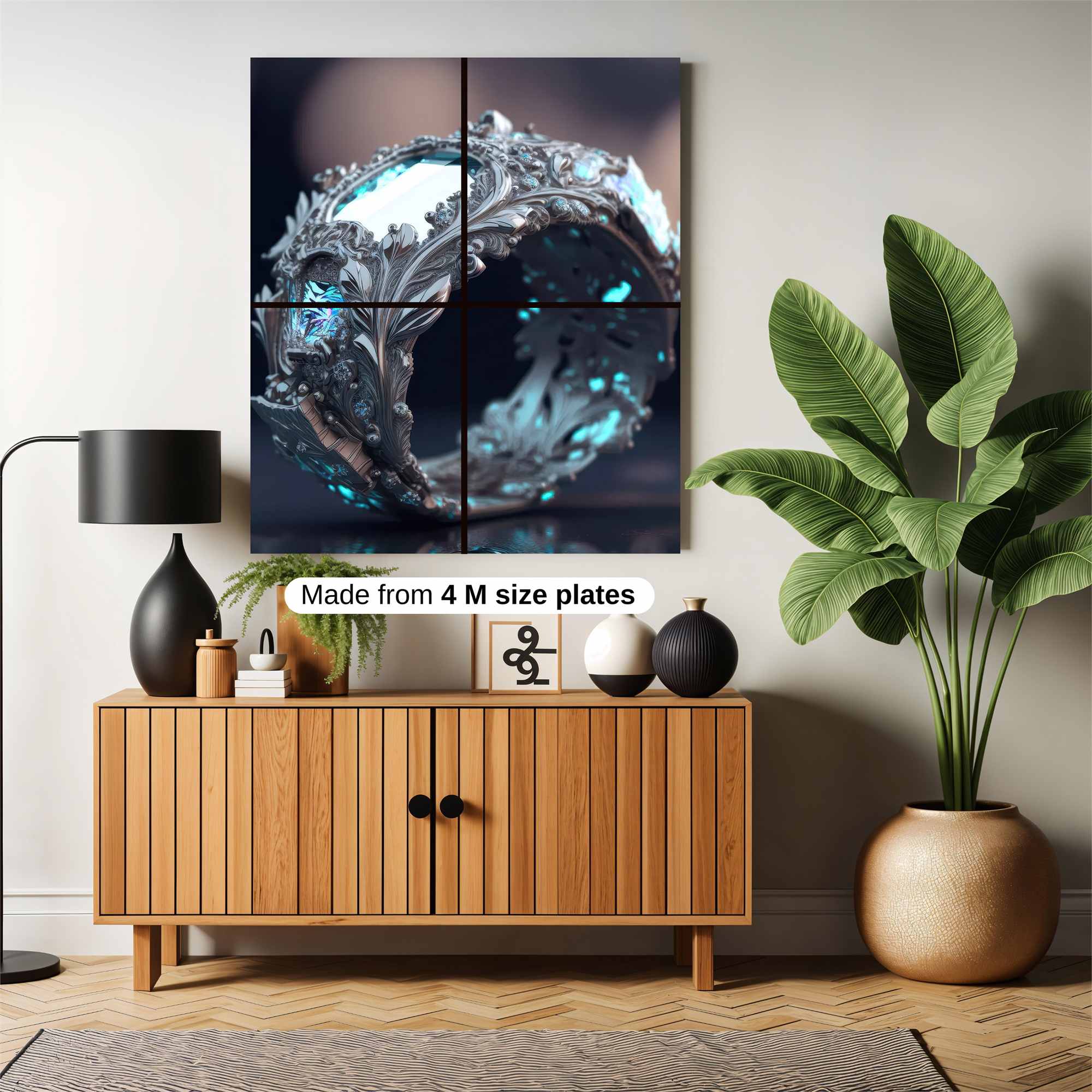 Glimmering Enigma Safe Wall Magnetic / M