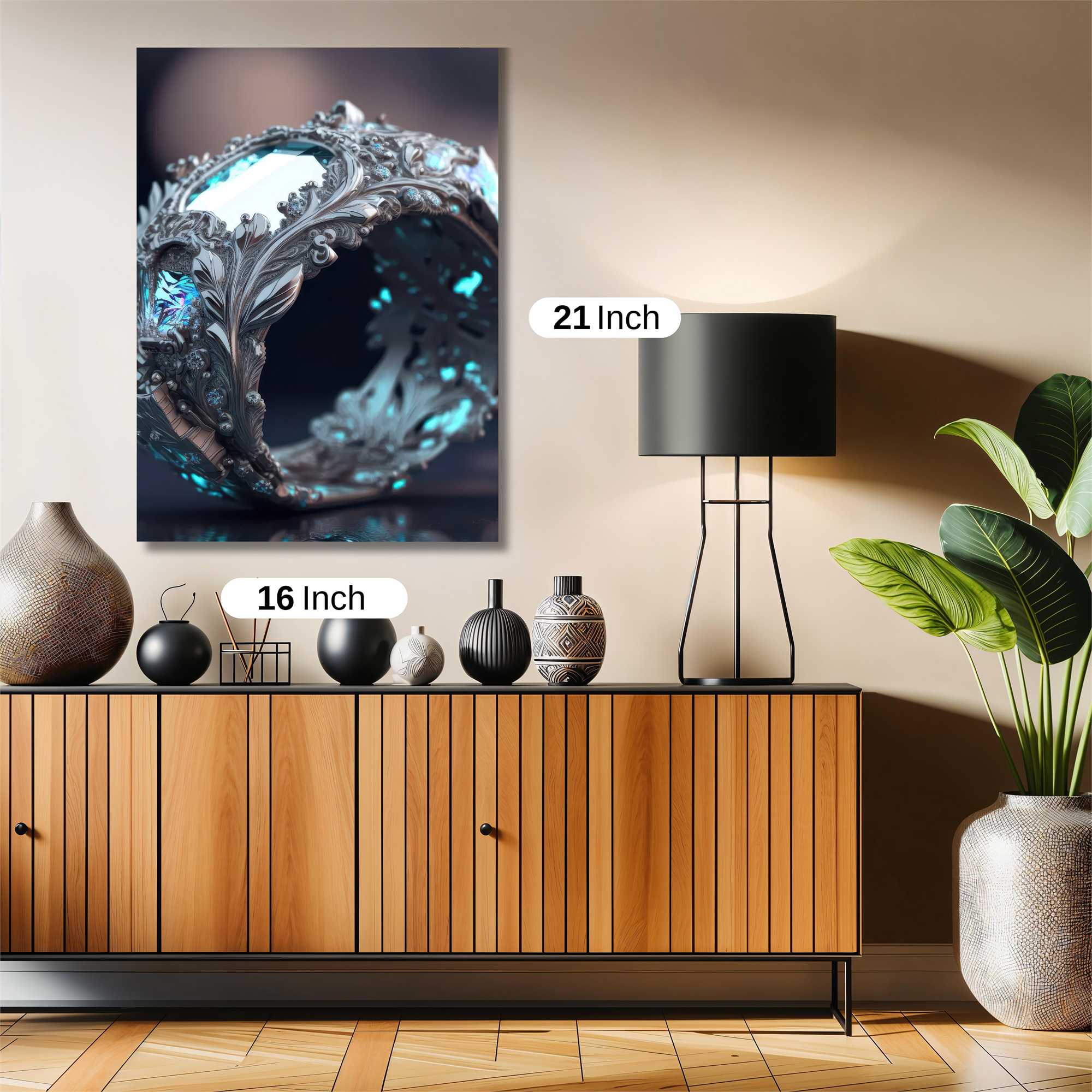 Glimmering Enigma Safe Wall Magnetic / M