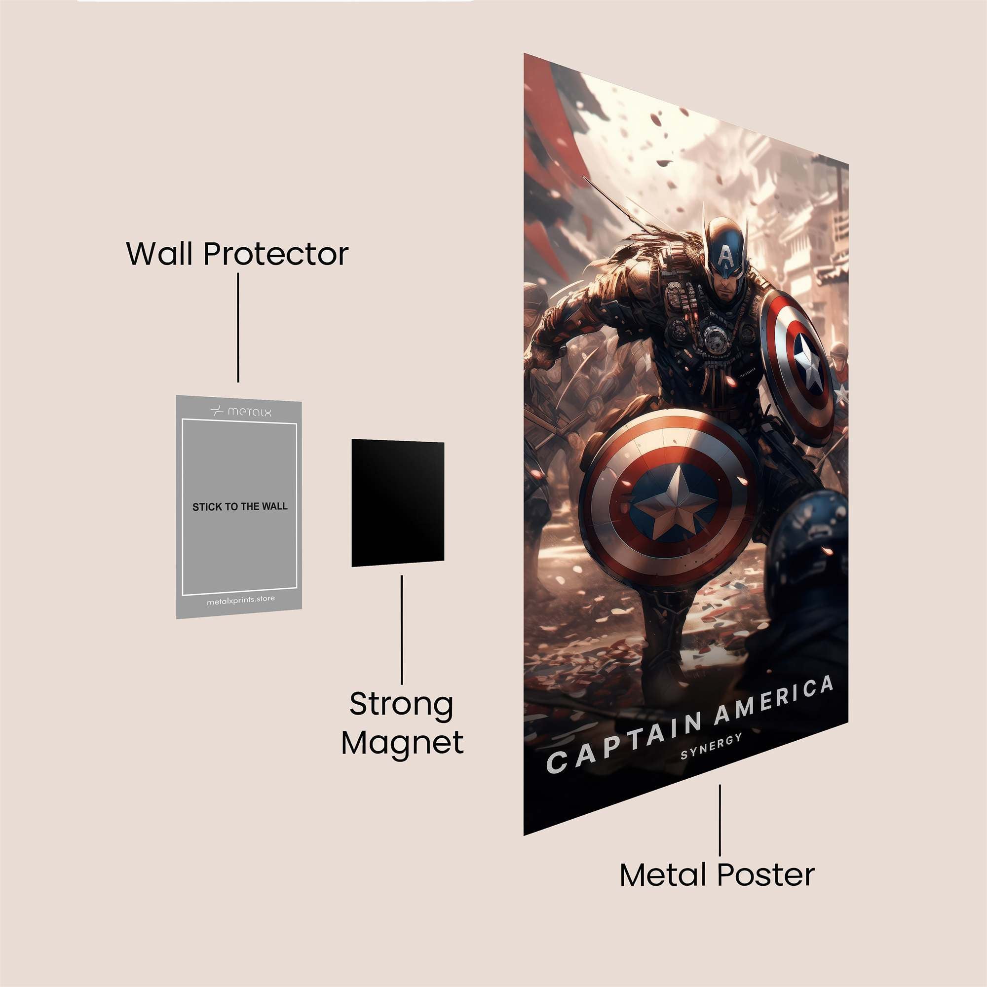 Spider-Mystic Safe Wall Magnetic / M