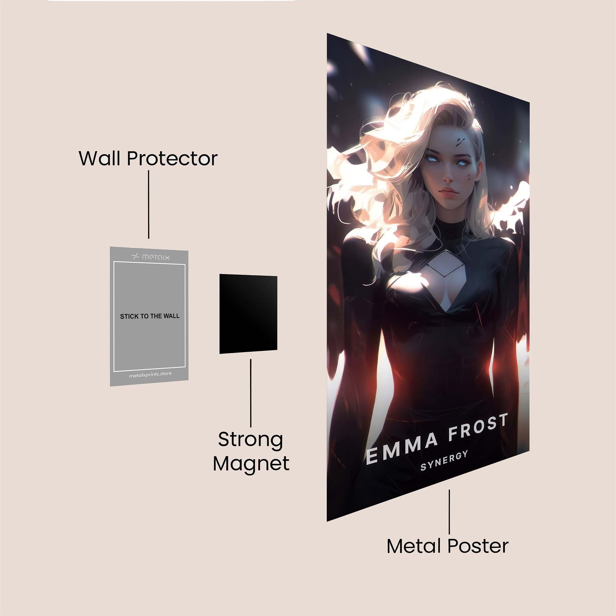 Spider-Mystic Safe Wall Magnetic / M