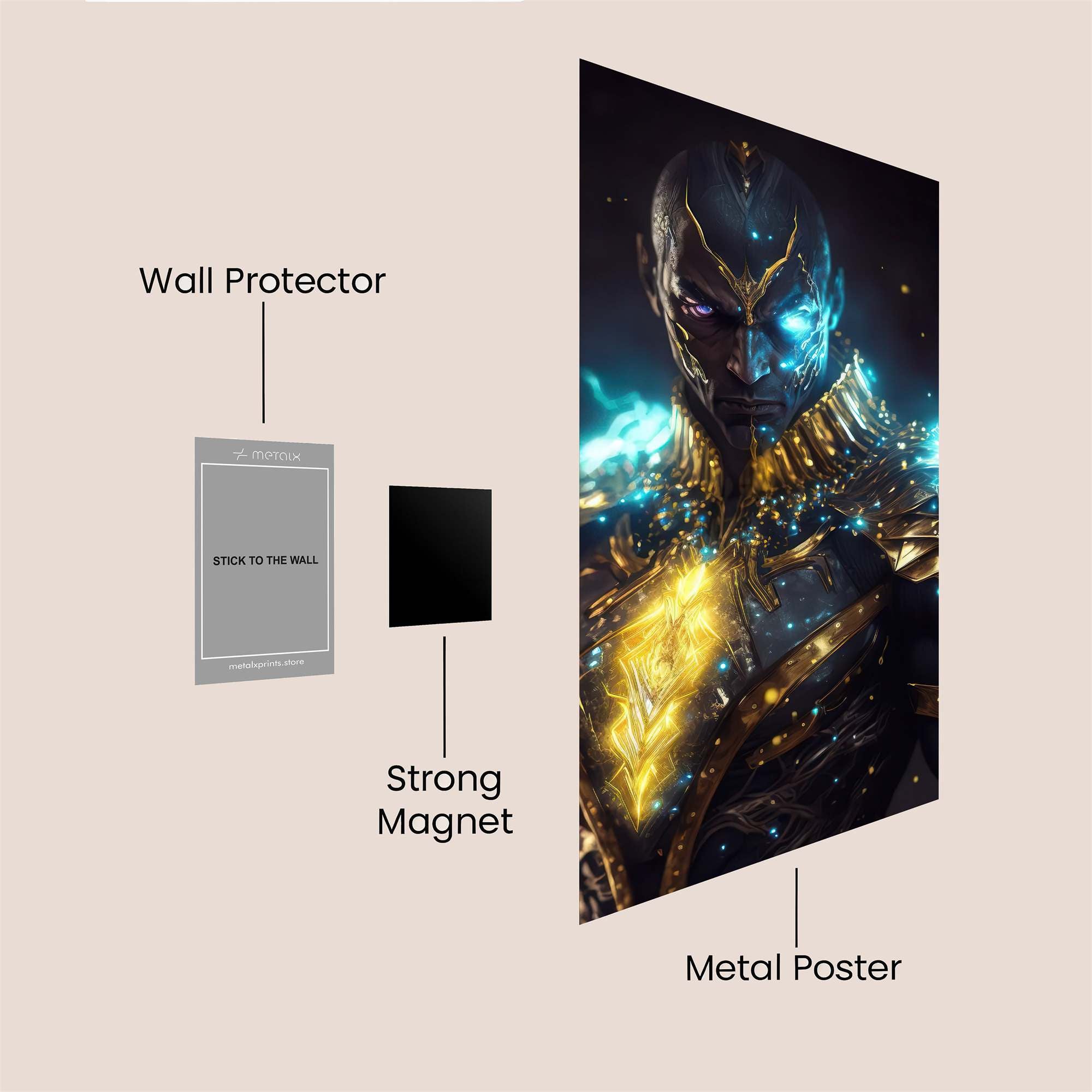 Apex Radiant Safe Wall Magnetic / M