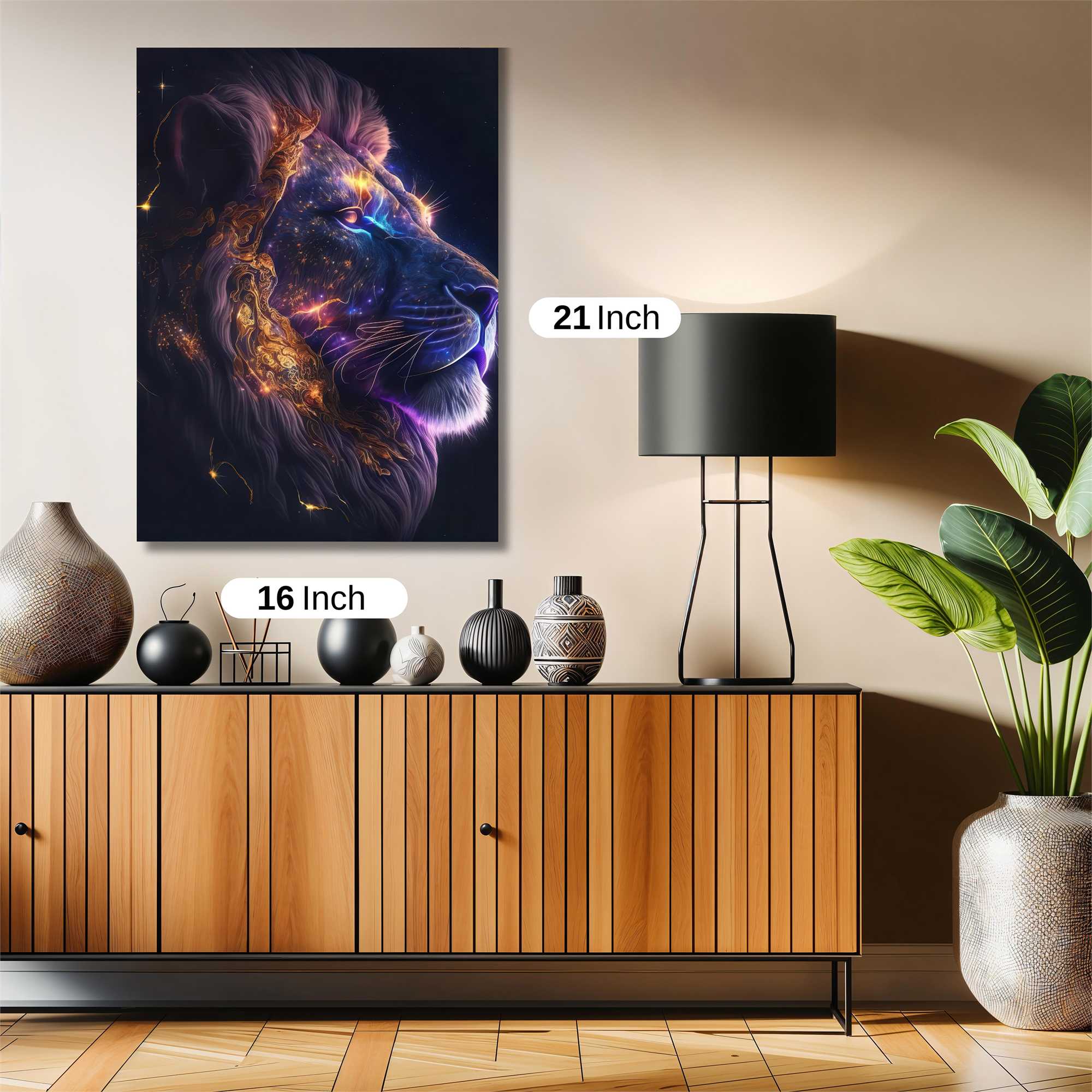Lion Nebula Safe Wall Magnetic / M