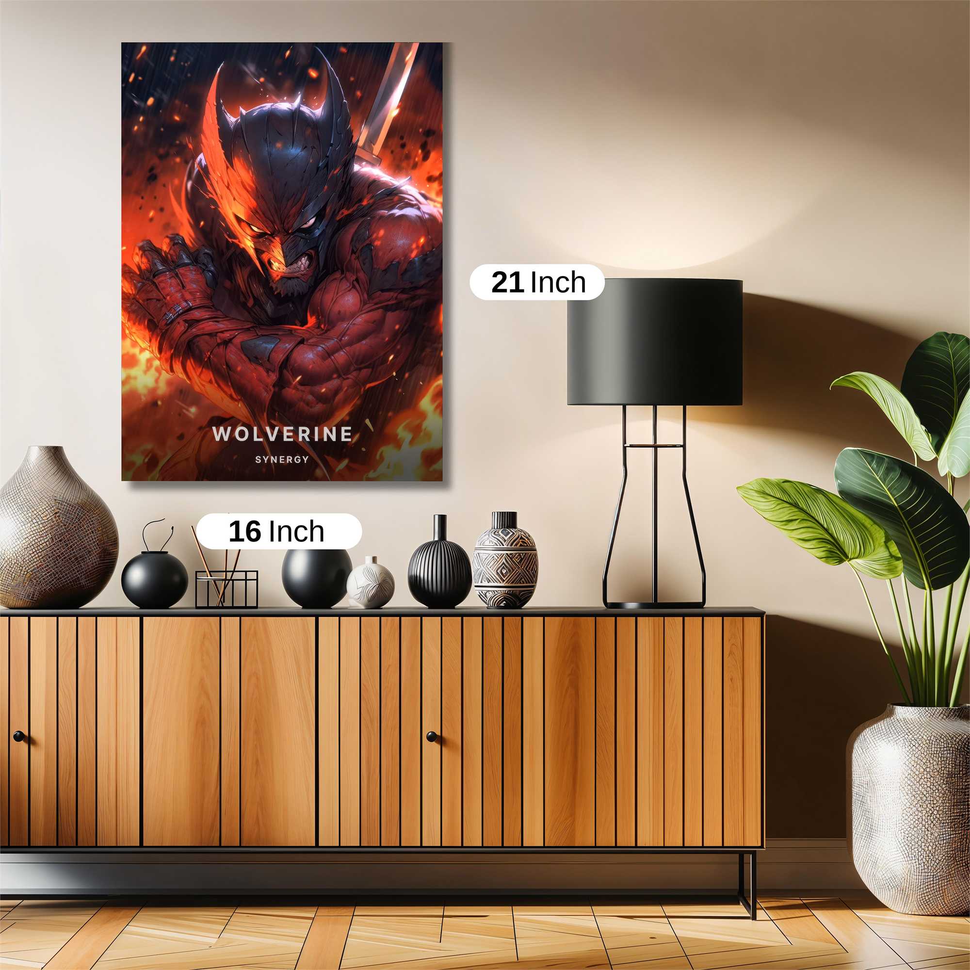 Ninja Wrath Safe Wall Magnetic / M