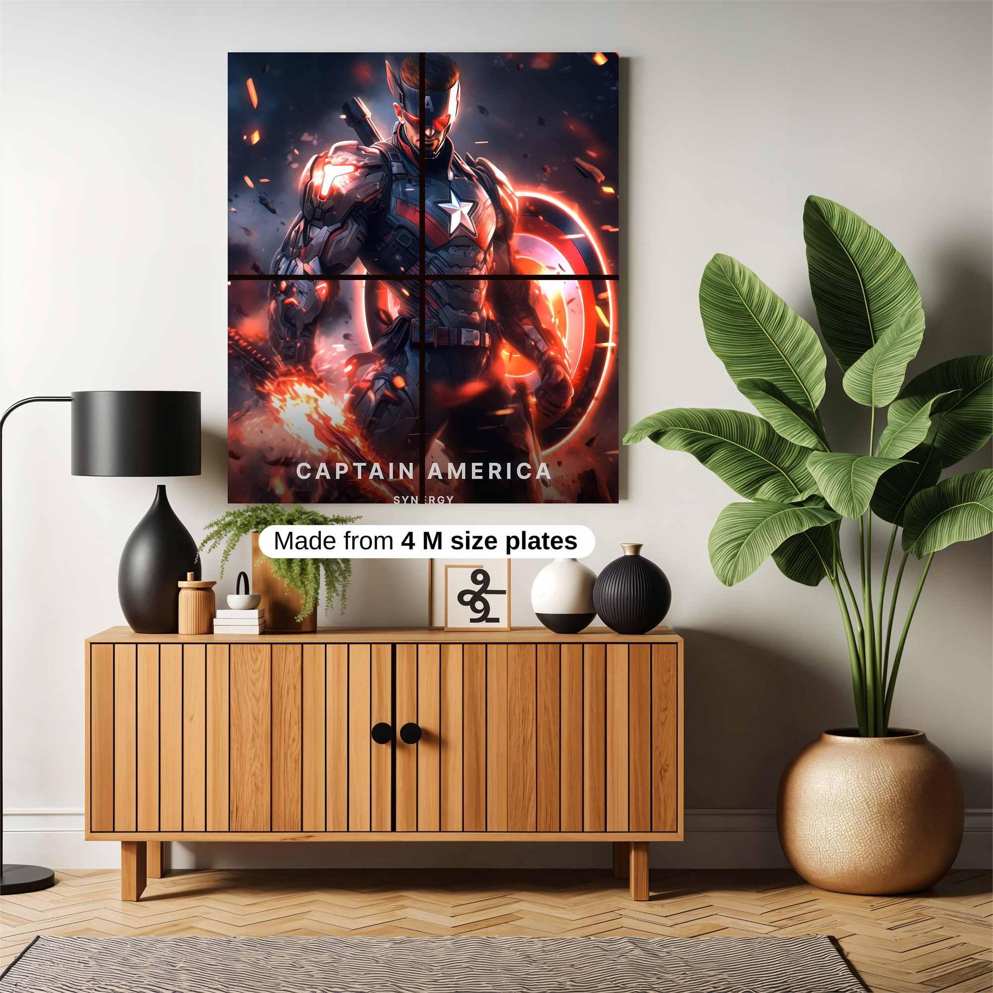 Owl Samurai Safe Wall Magnetic / M