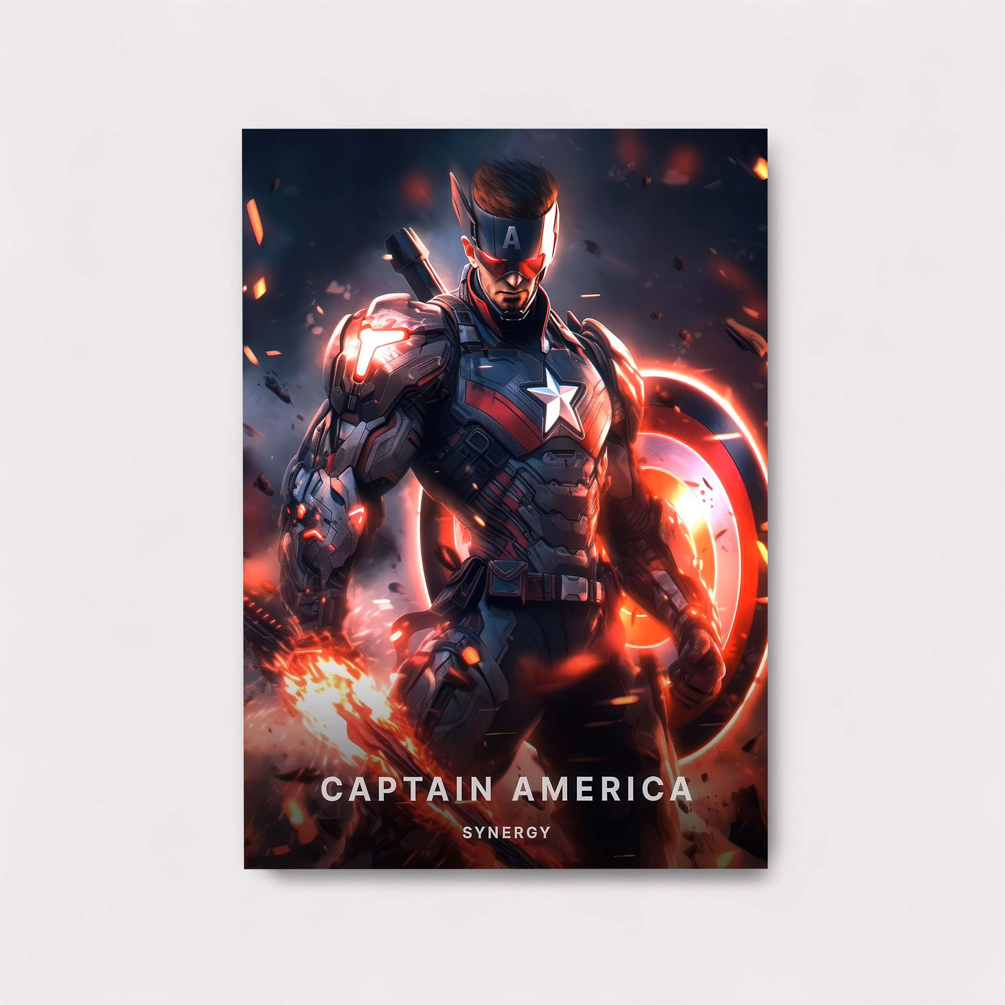 Owl Samurai Safe Wall Magnetic / M