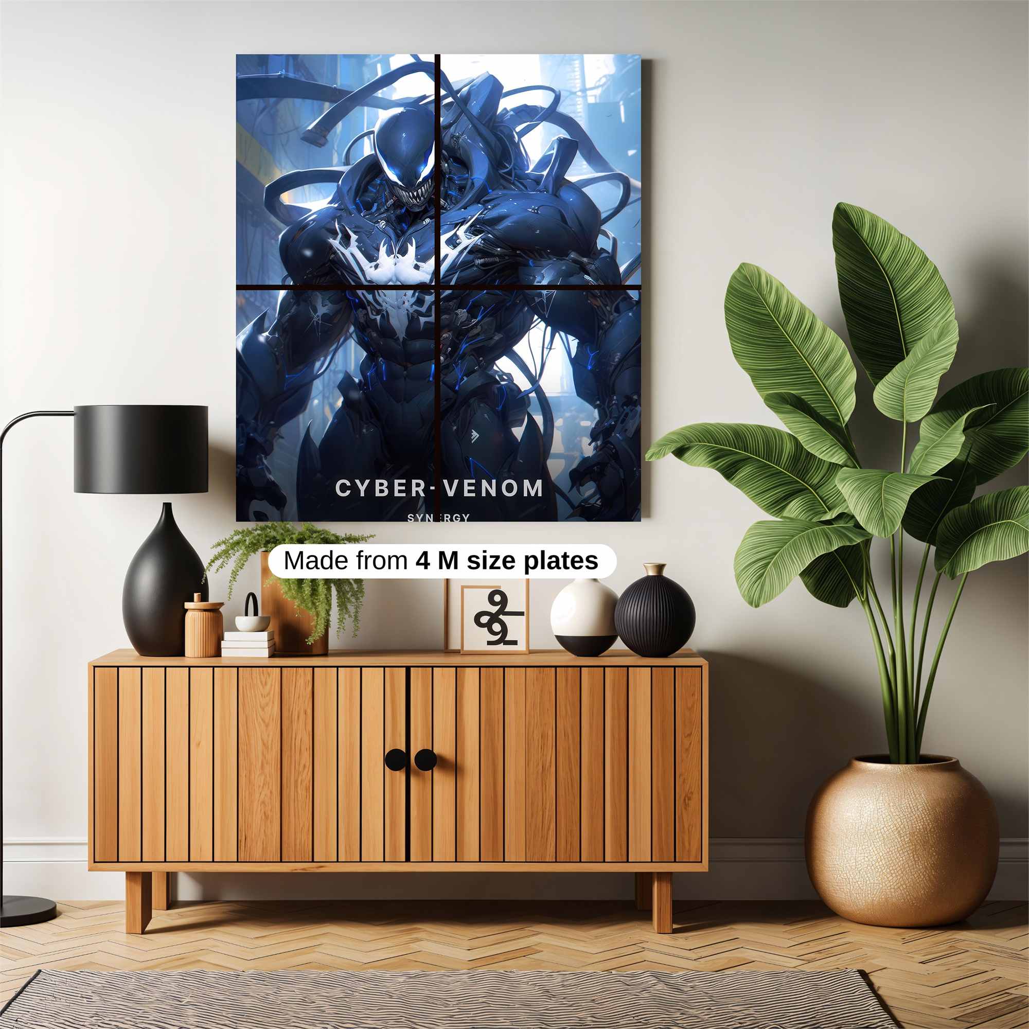 Tiger Serenity Safe Wall Magnetic / M