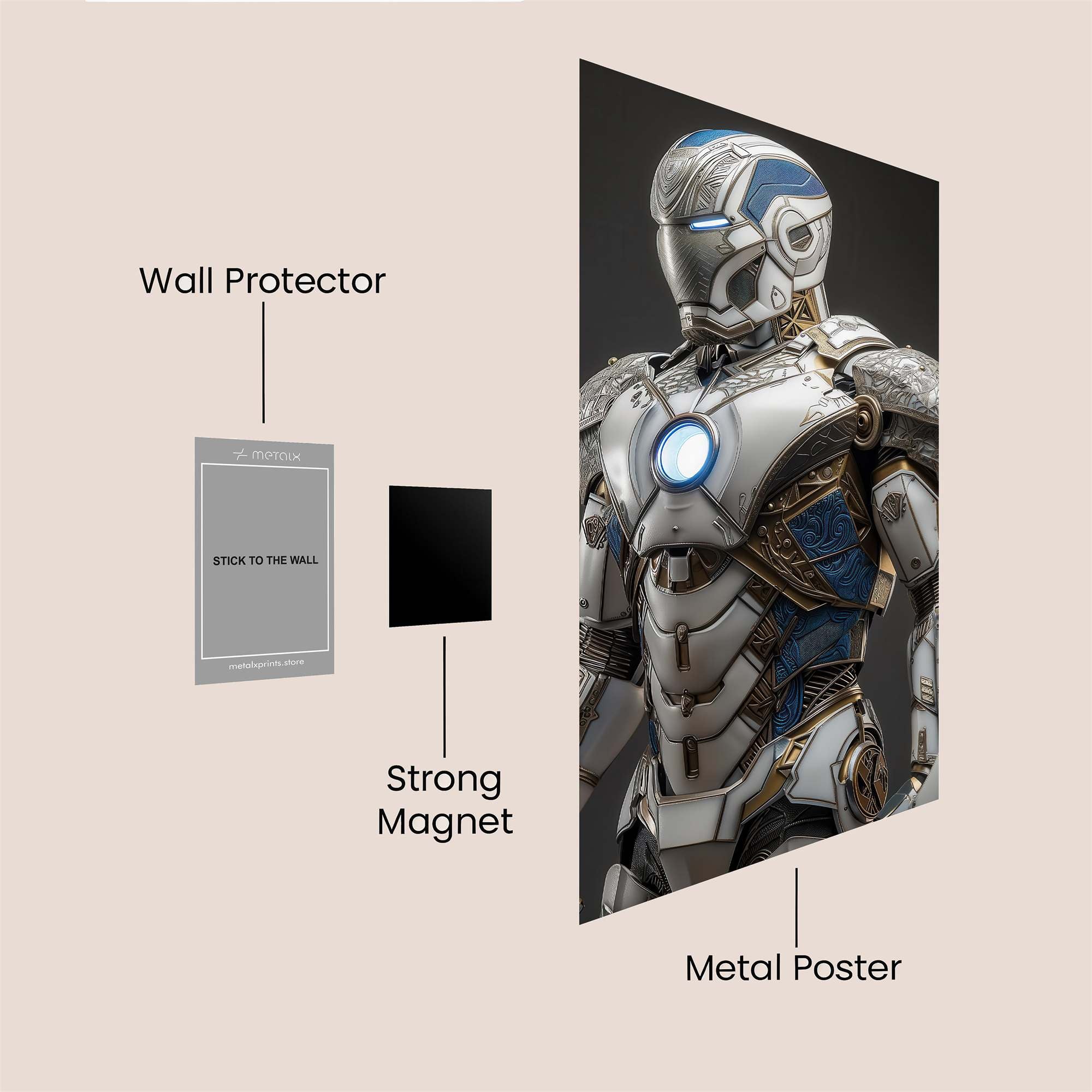 Iron Regal Safe Wall Magnetic / M