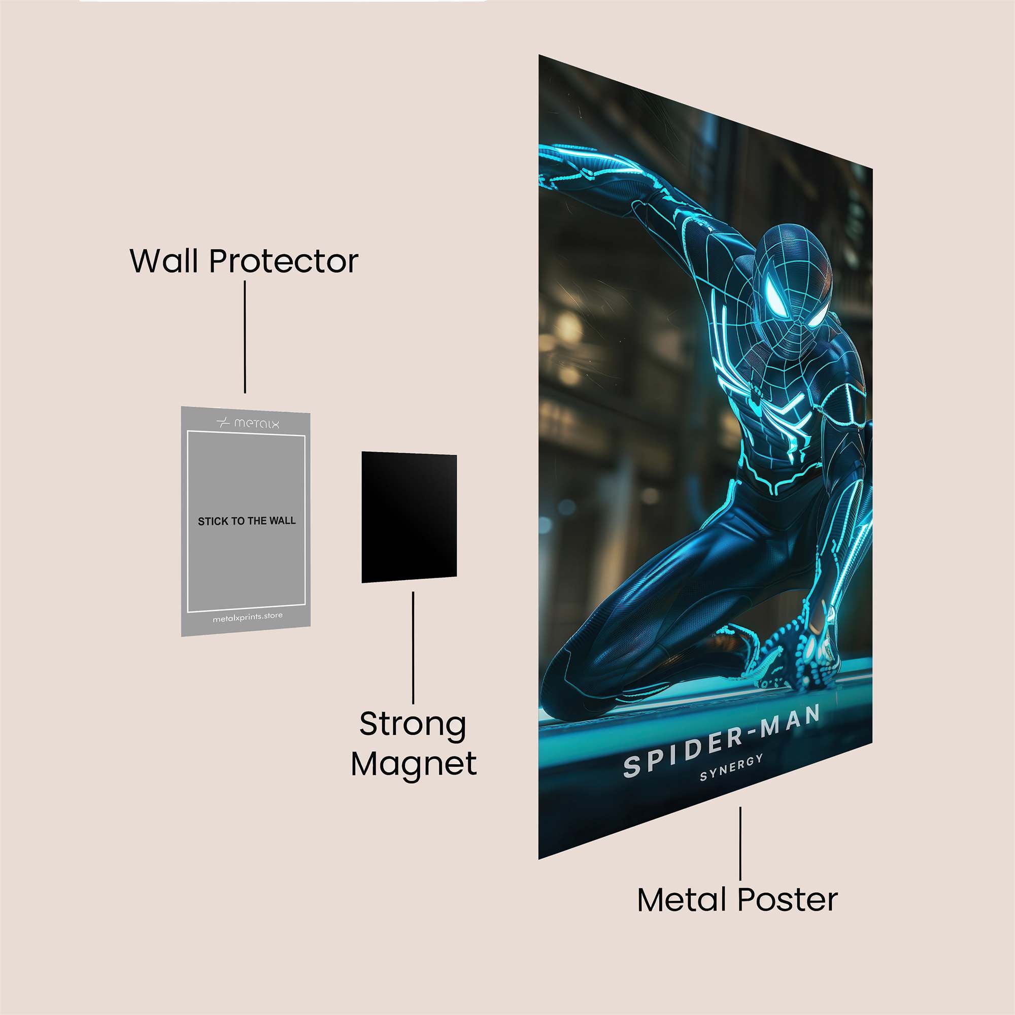 Samurai Serenity Safe Wall Magnetic / M
