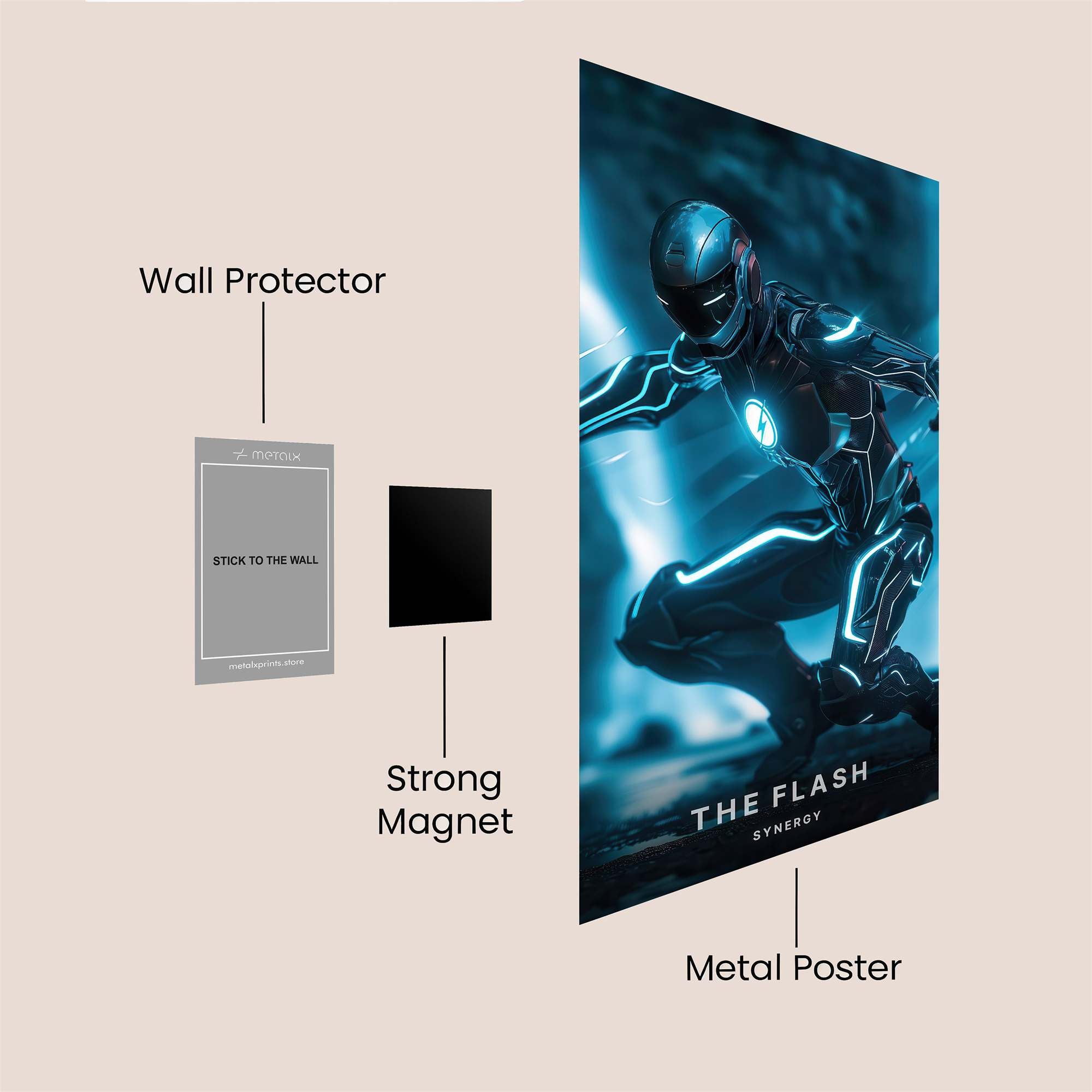 Dragon Blaze Safe Wall Magnetic / M