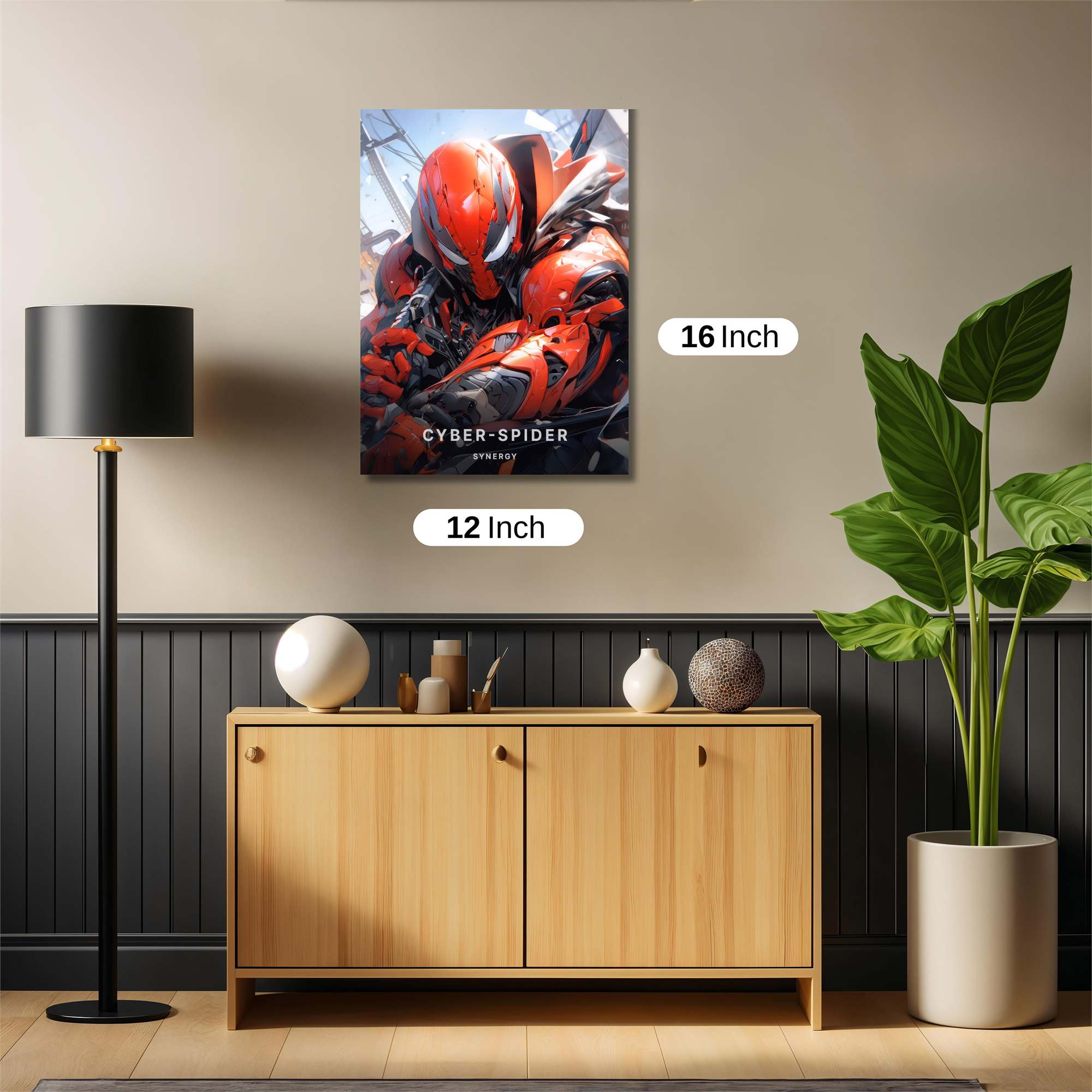 Samurai Storm Safe Wall Magnetic / M