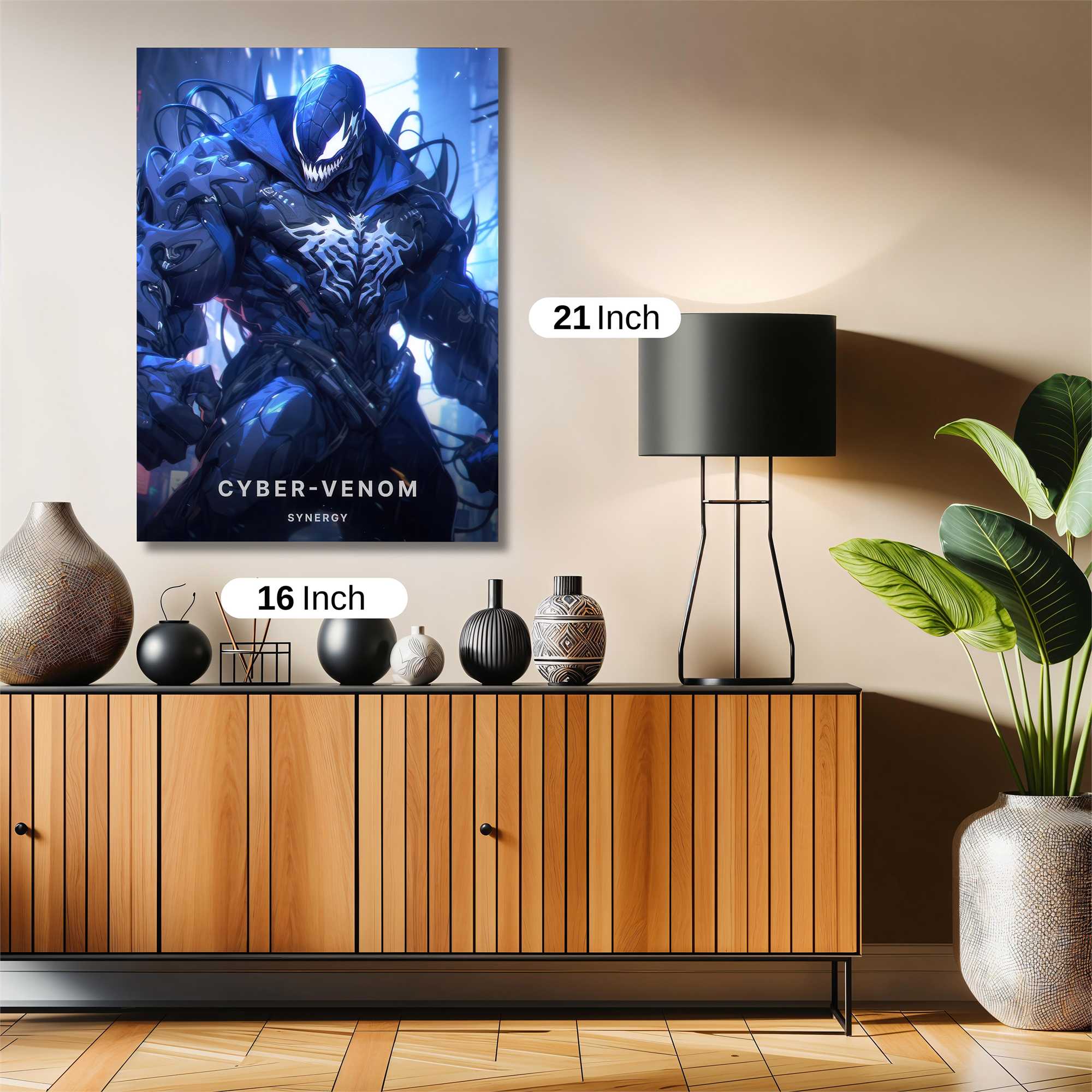 Azure Menace Safe Wall Magnetic / M