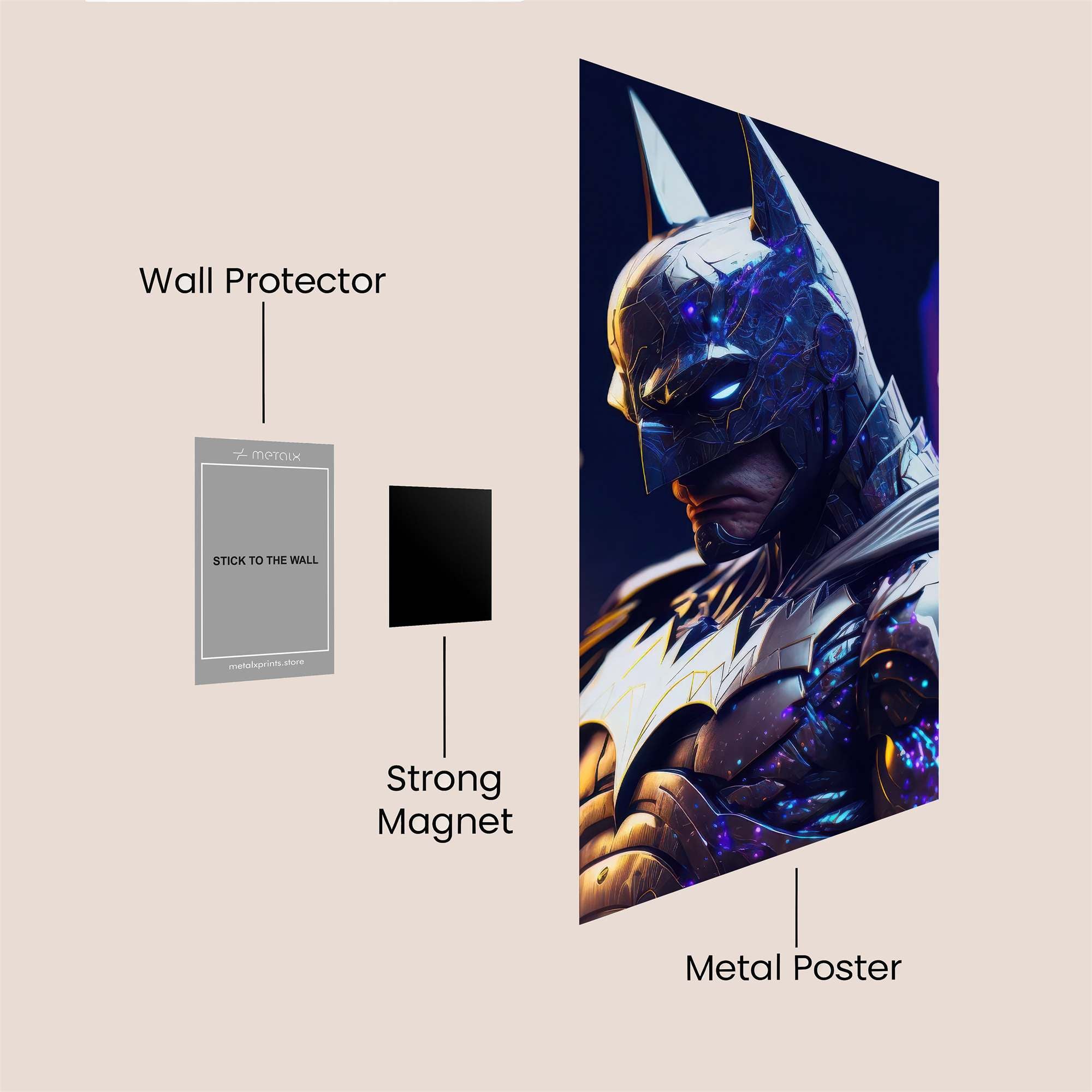 Batman Celestial Safe Wall Magnetic / M