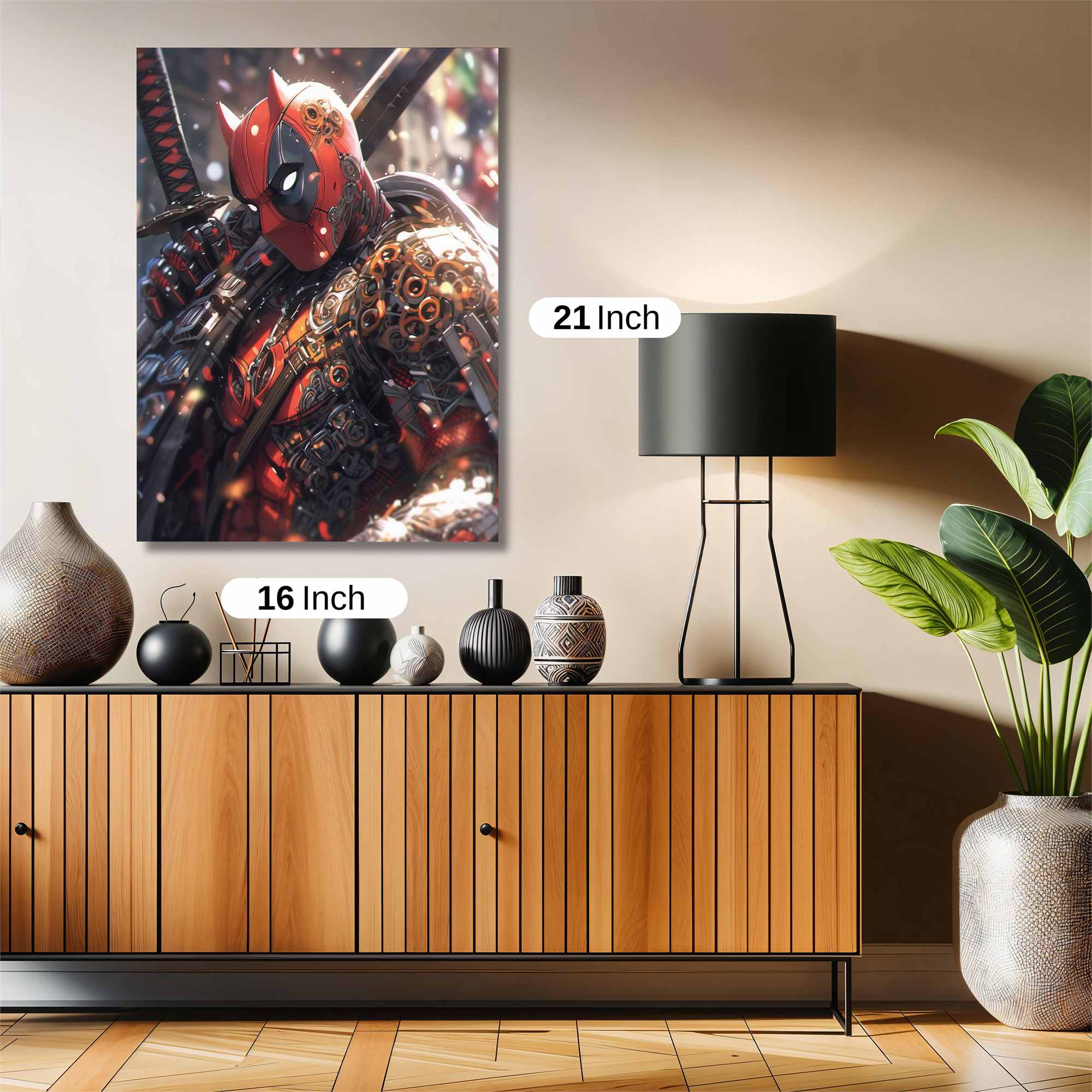 Deadpool Dynamic Safe Wall Magnetic / M