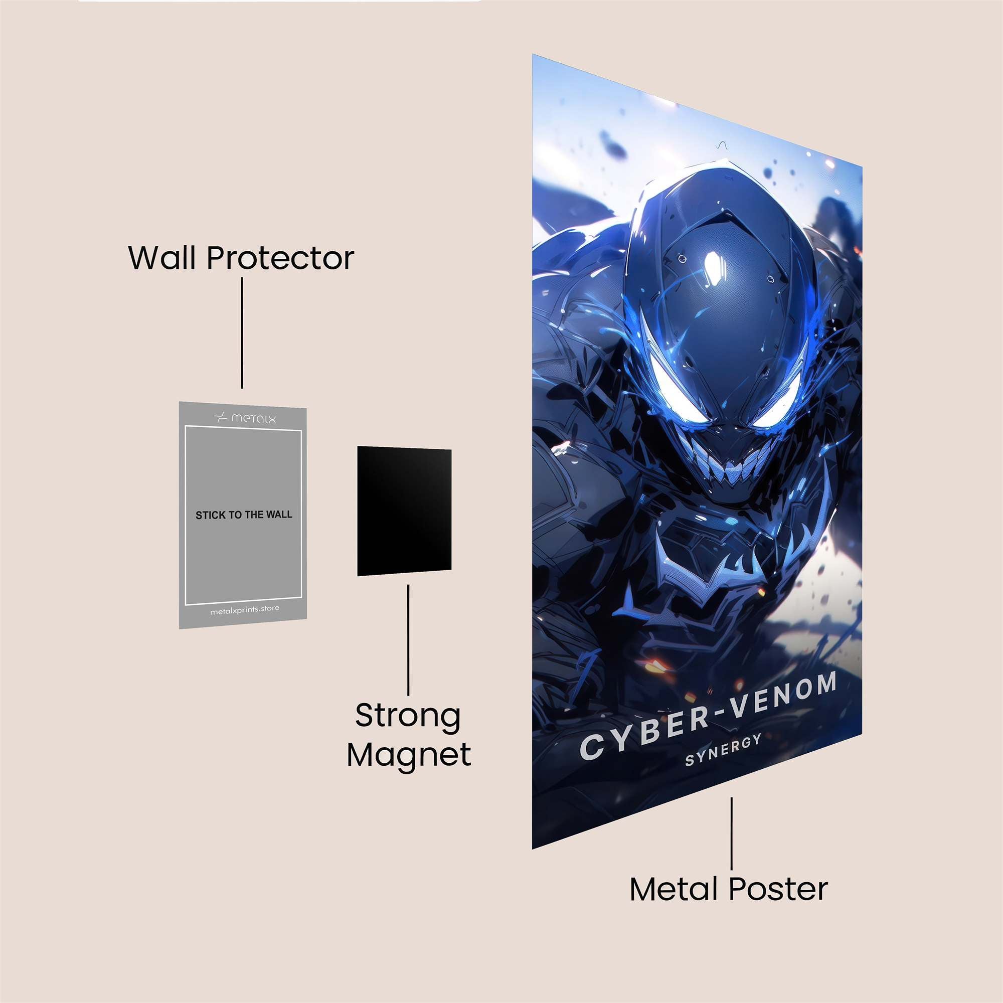 Galactic Glide Safe Wall Magnetic / M