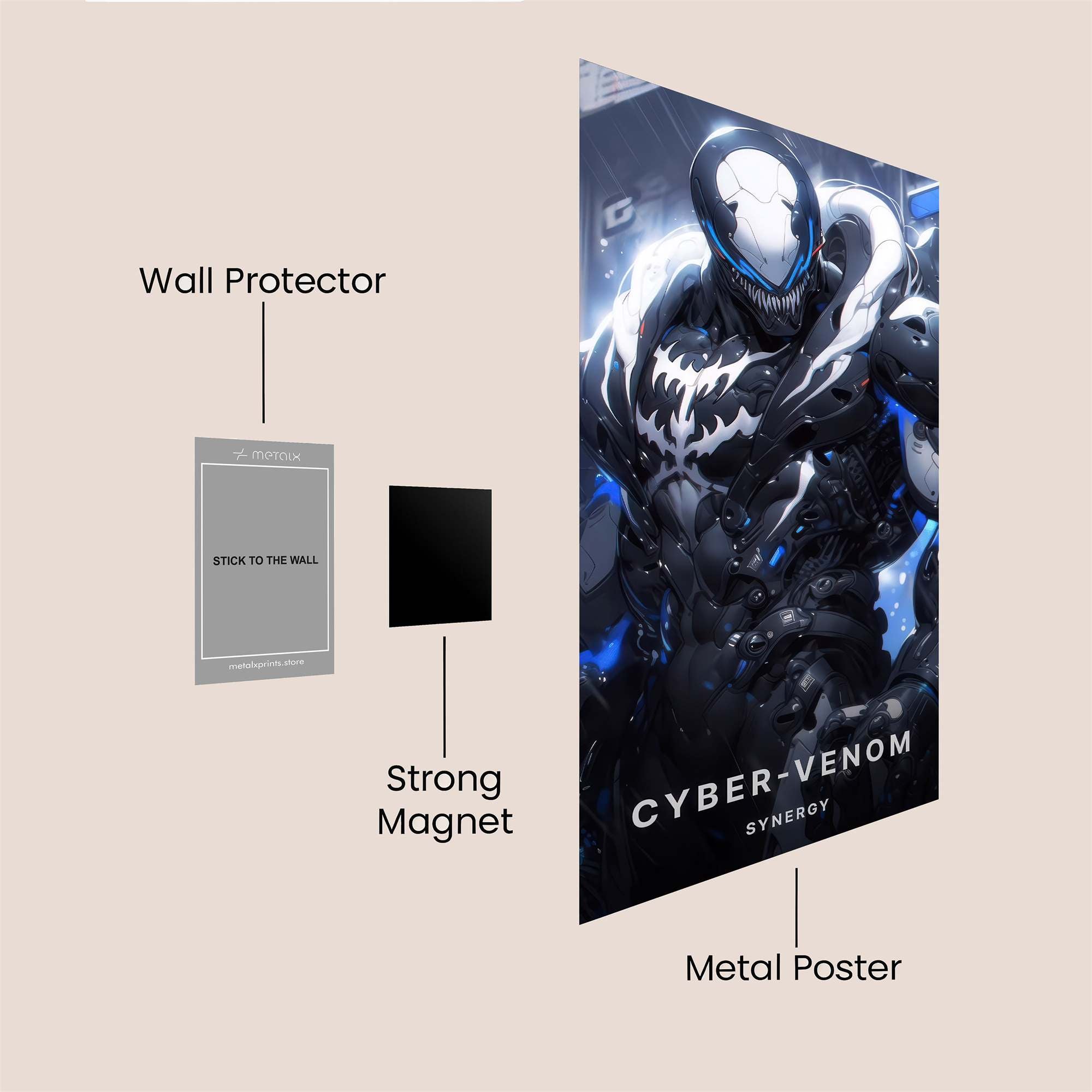 Shark Enigma Safe Wall Magnetic / M