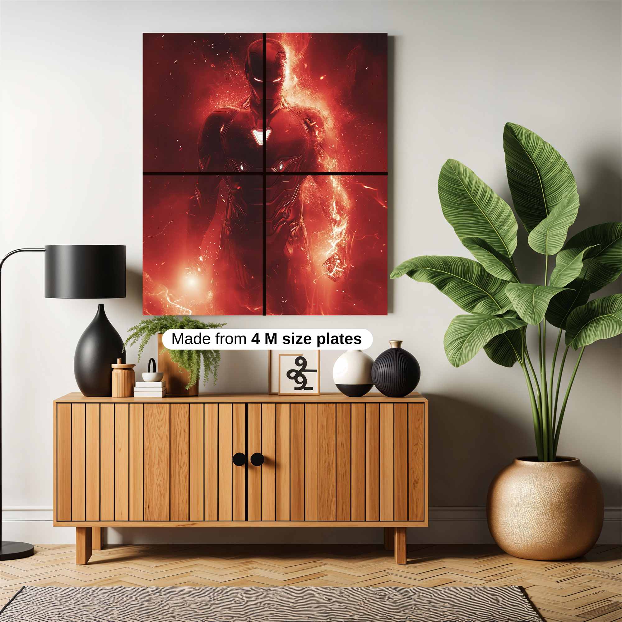Iron Blaze Safe Wall Magnetic / M