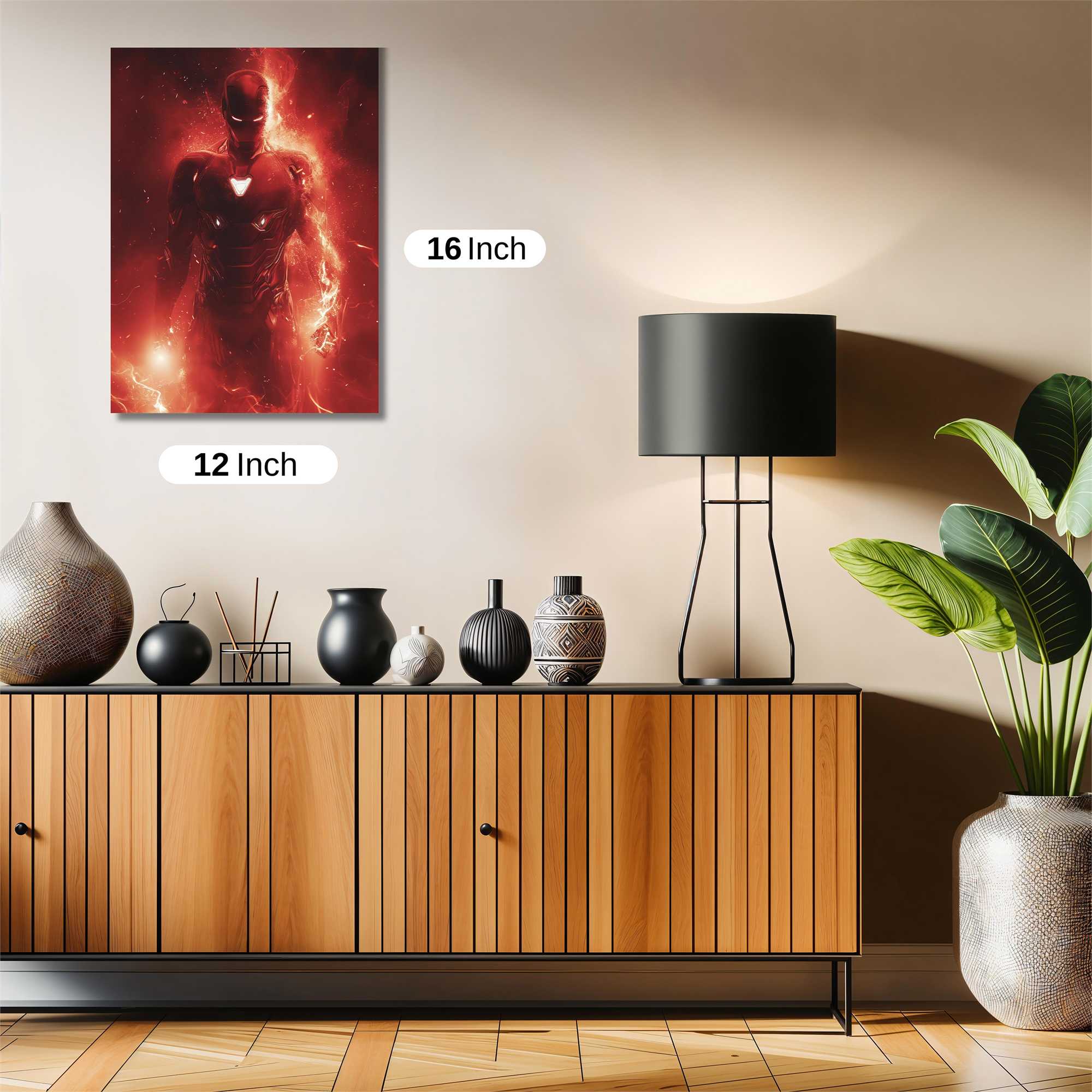 Iron Blaze Safe Wall Magnetic / M