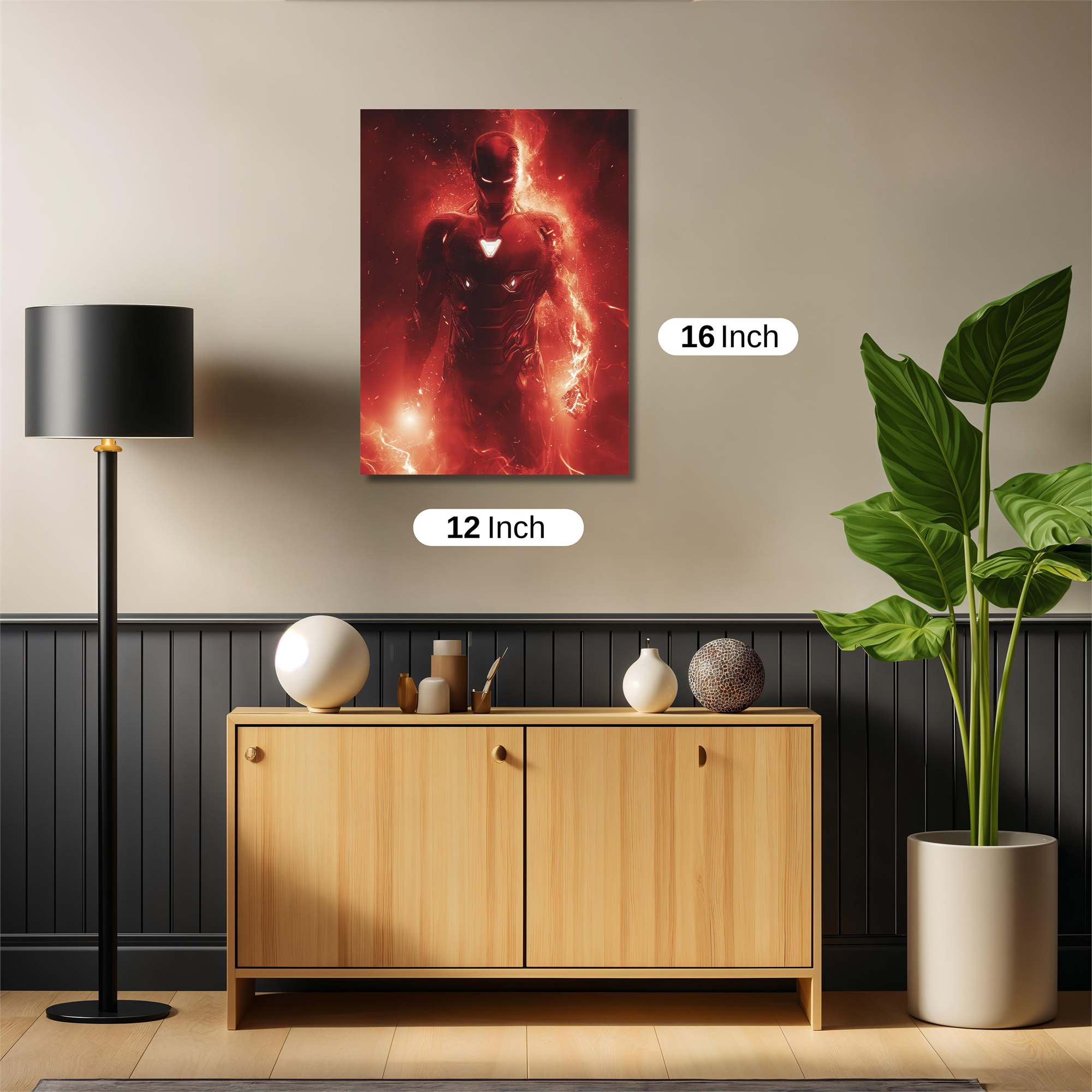 Iron Blaze Safe Wall Magnetic / M