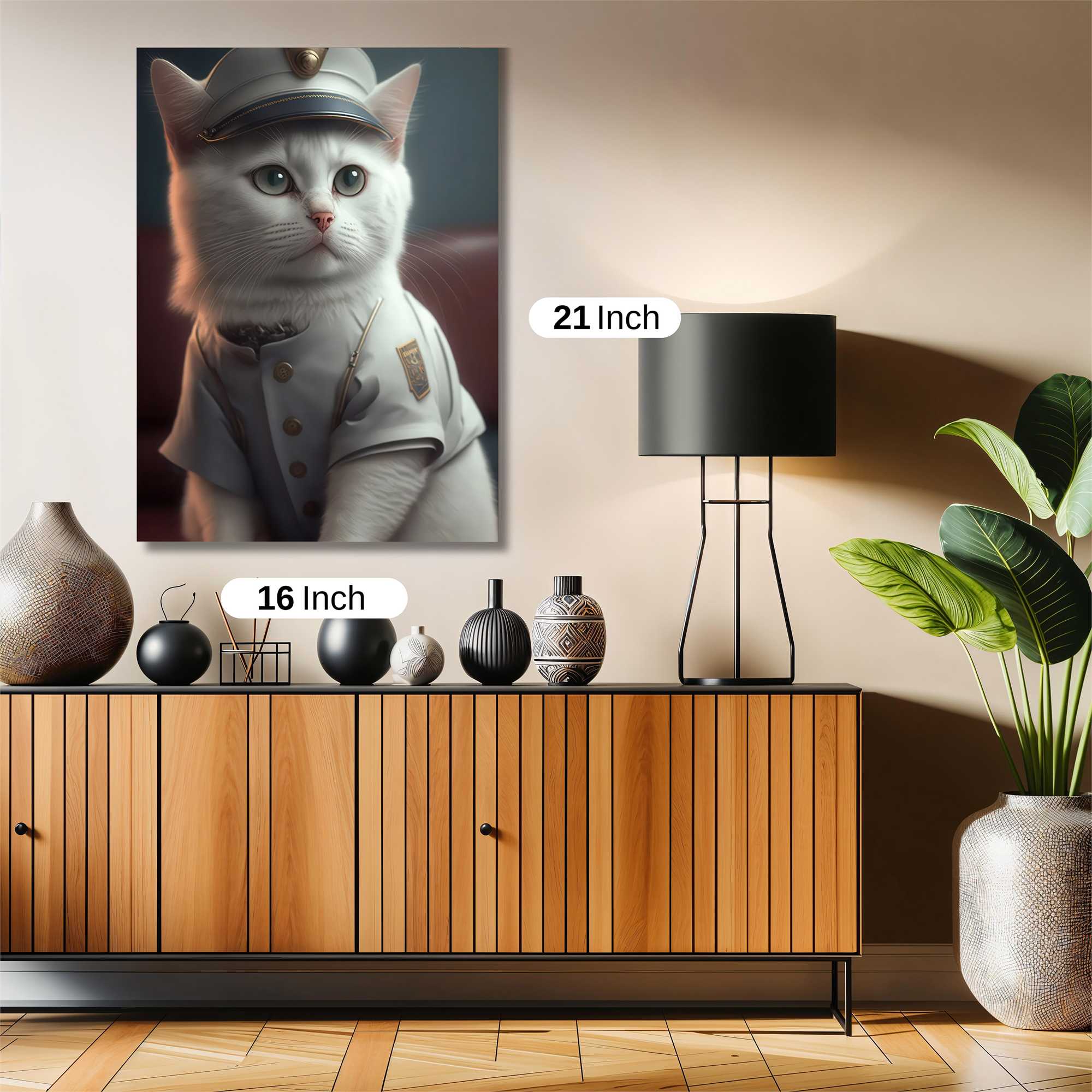 Officer Whiskers Safe Wall Magnetic / M