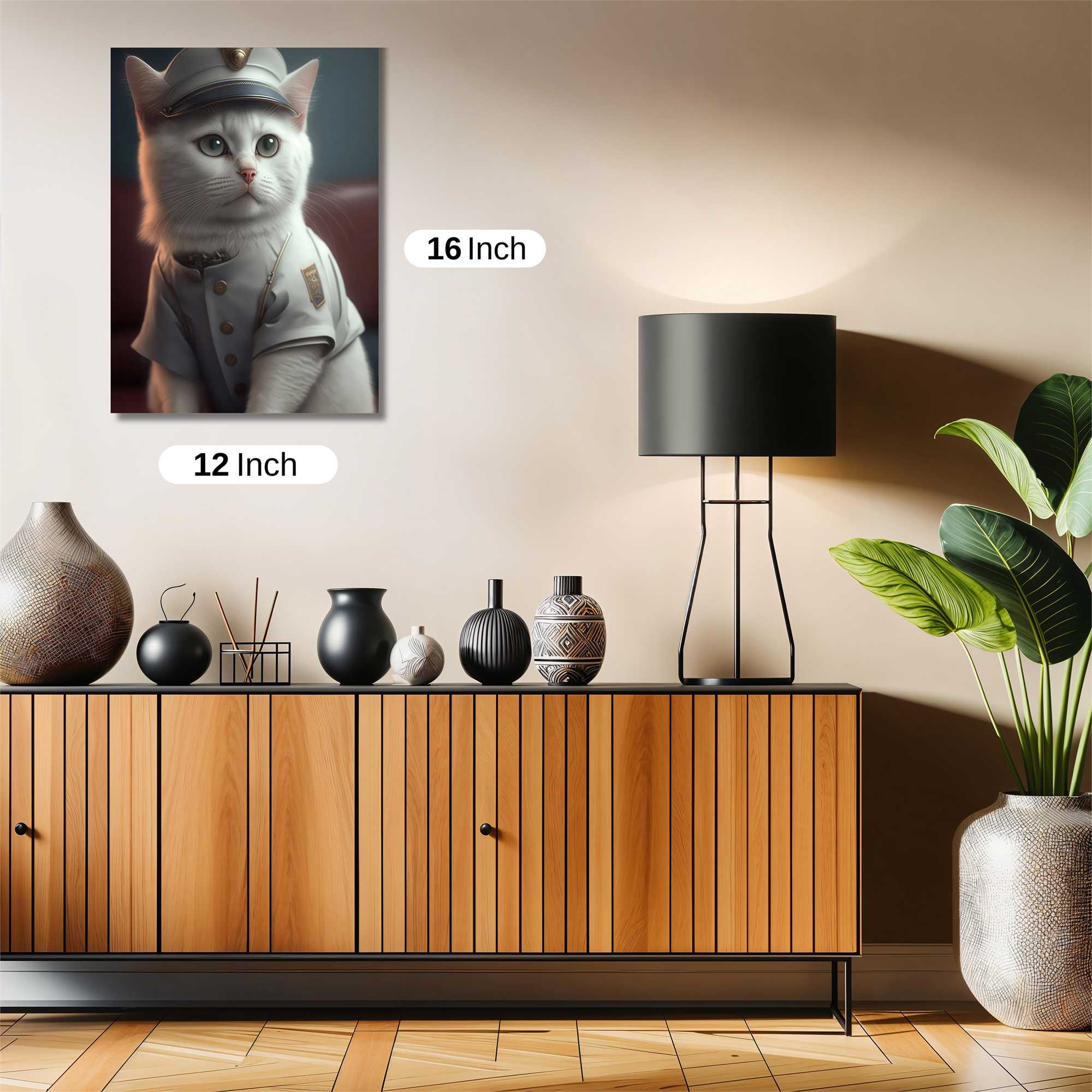 Officer Whiskers Safe Wall Magnetic / M