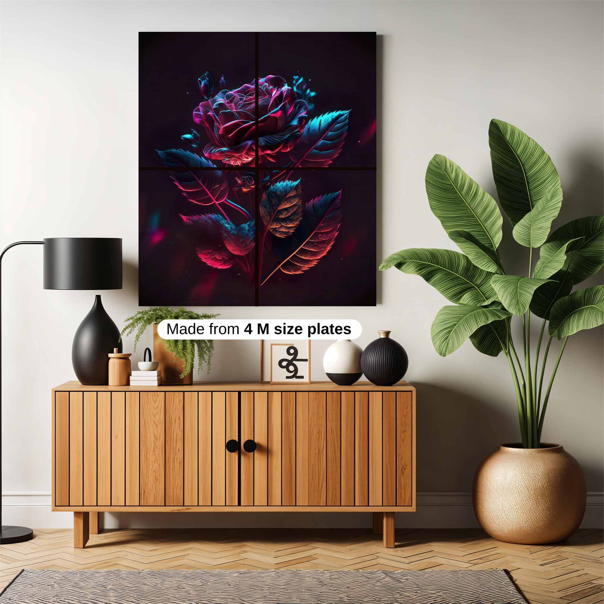 Rose Radiance Safe Wall Magnetic / M