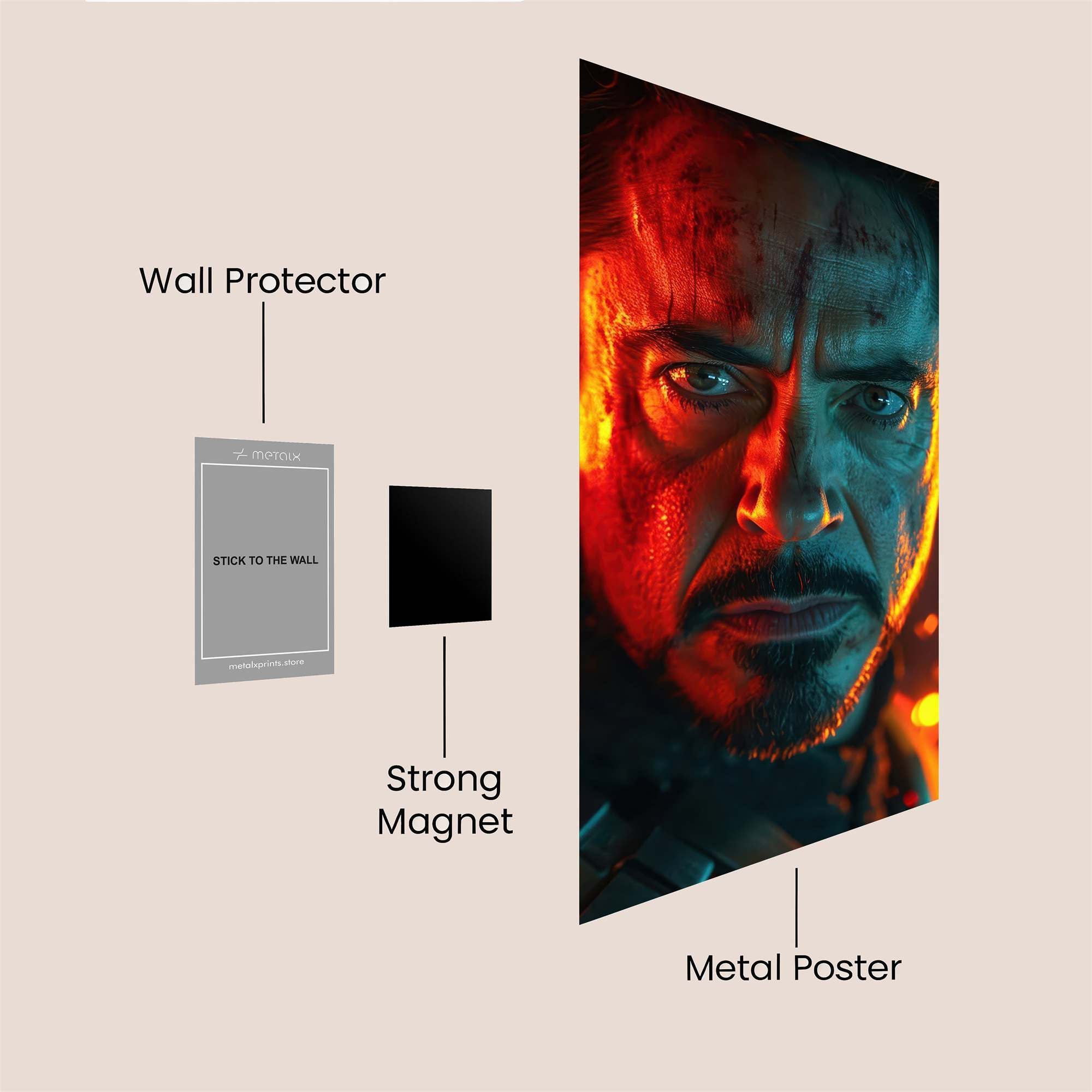Stark Resolute Safe Wall Magnetic / M