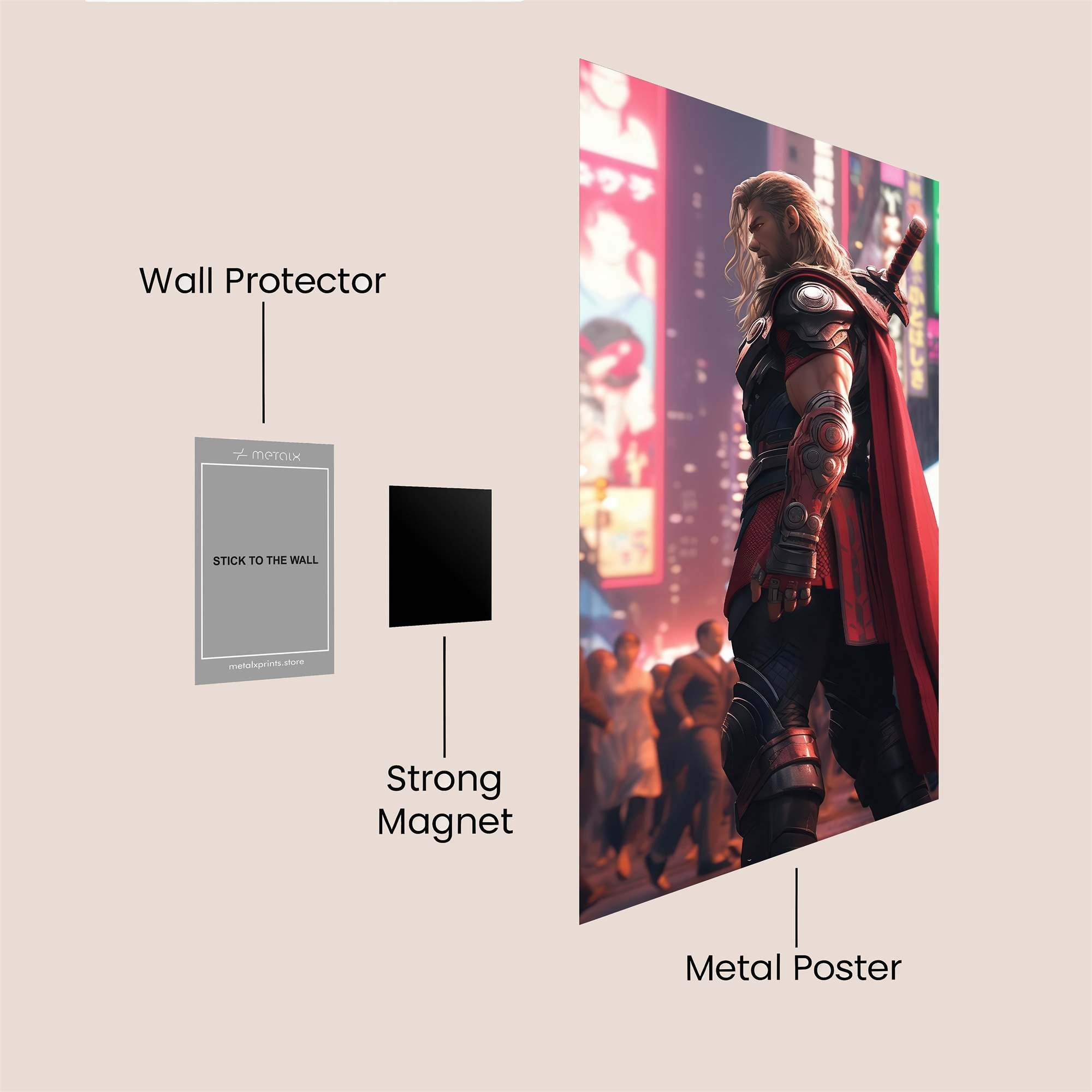 Thor Urban Safe Wall Magnetic / M