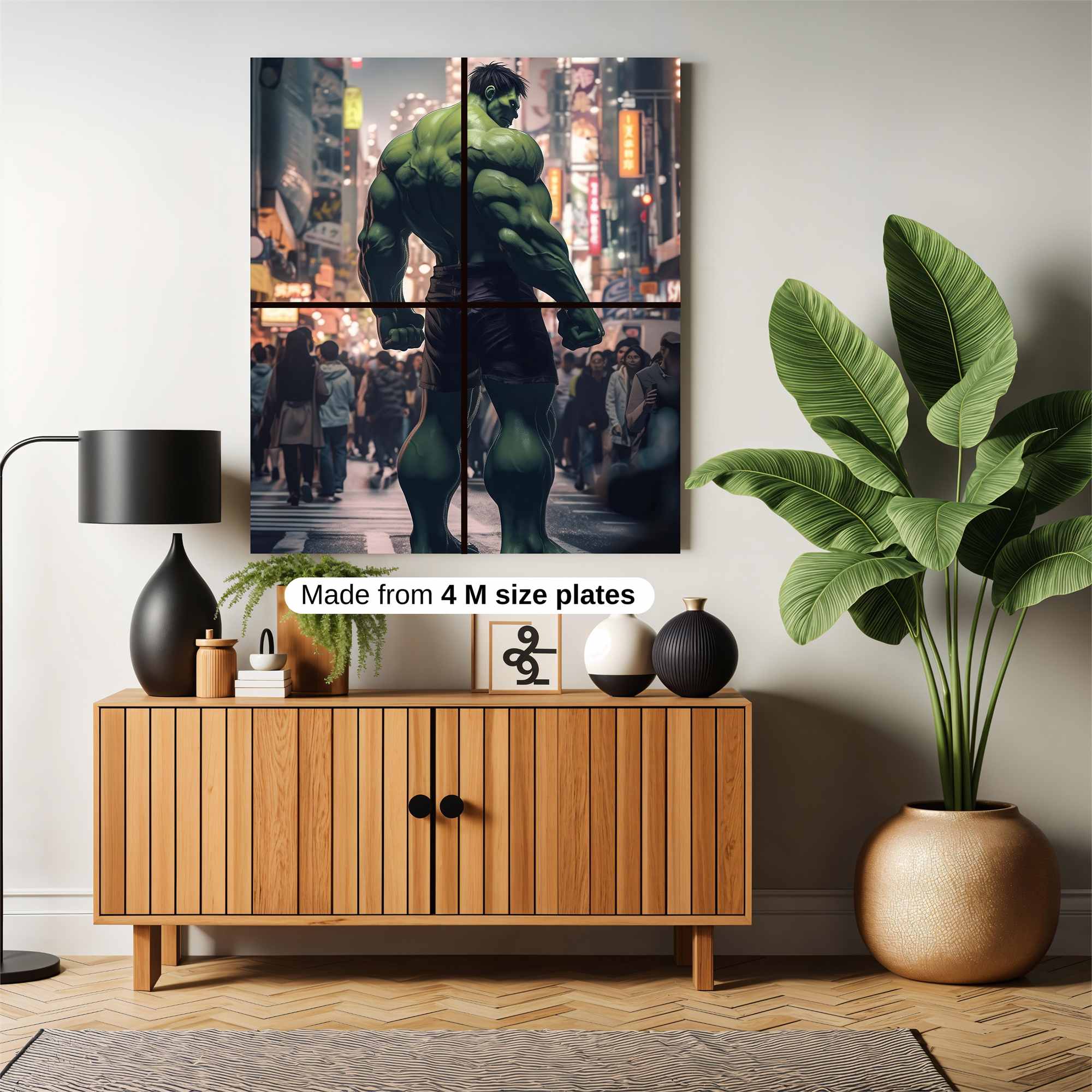Hulk Urban Safe Wall Magnetic / M