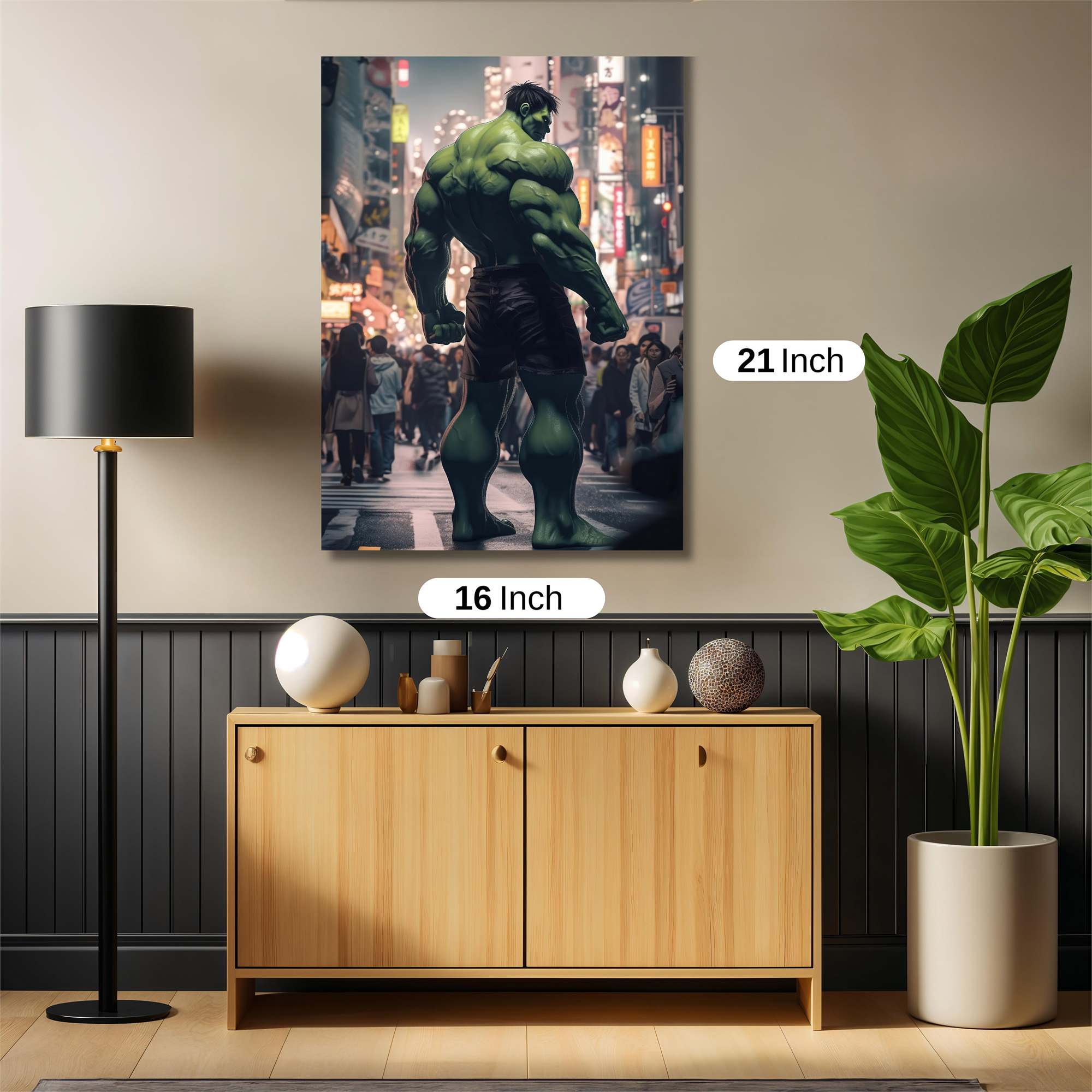 Hulk Urban Safe Wall Magnetic / M