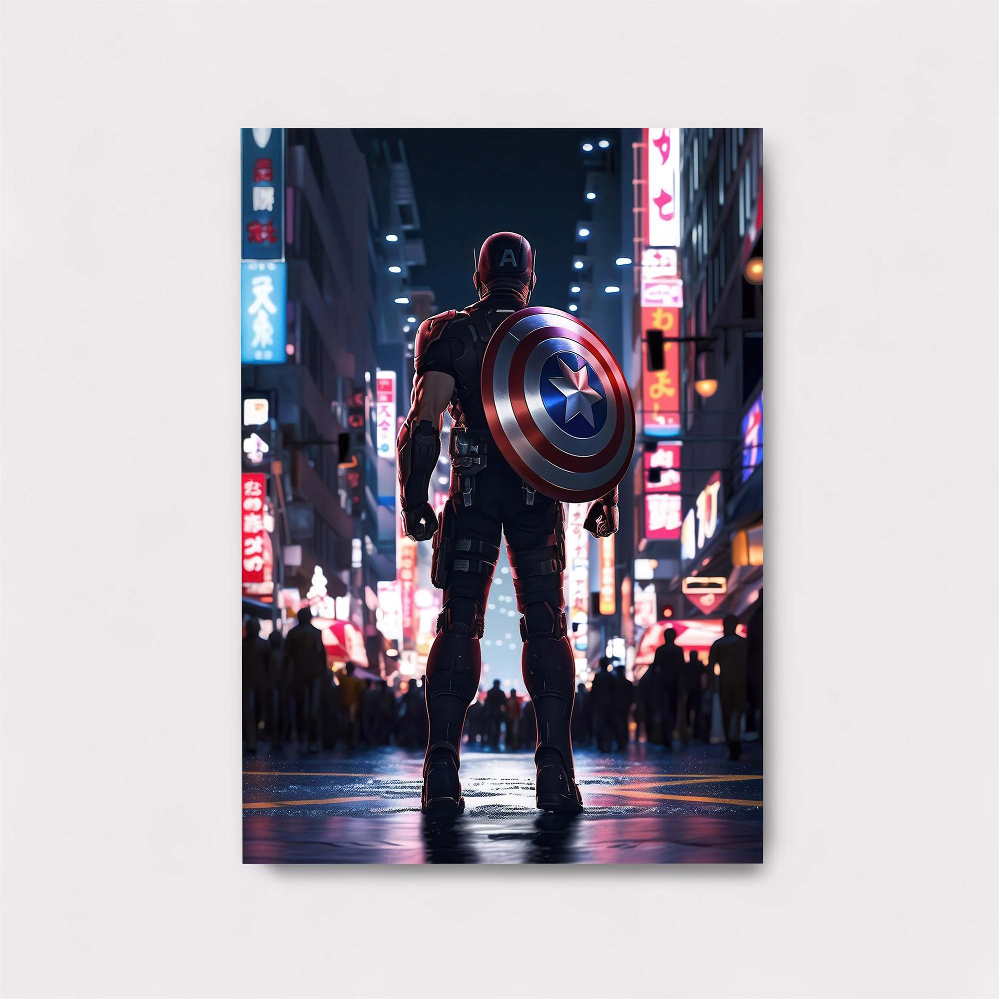 Captain Vibrant Safe Wall Magnetic / M