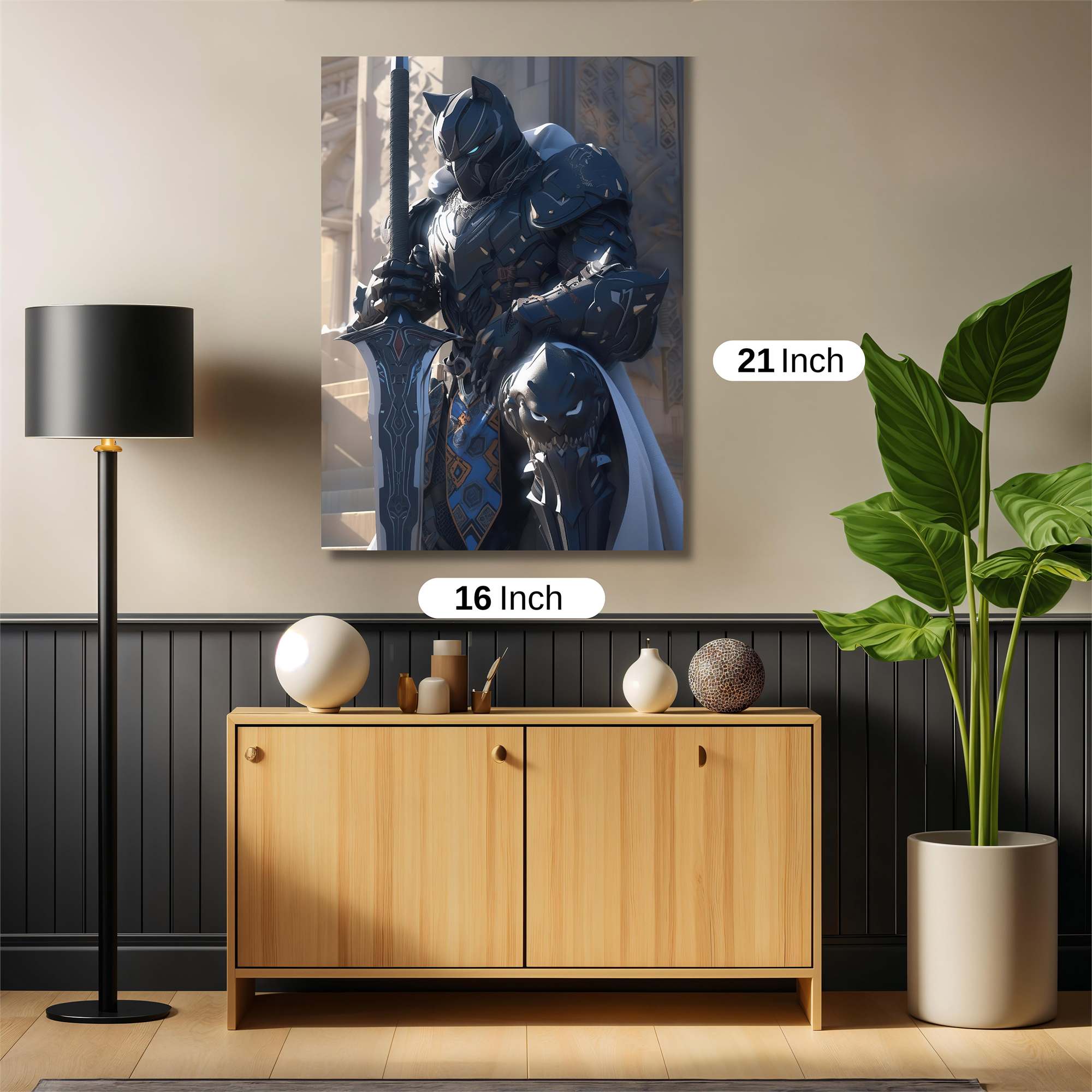 BlackKnight Safe Wall Magnetic / M