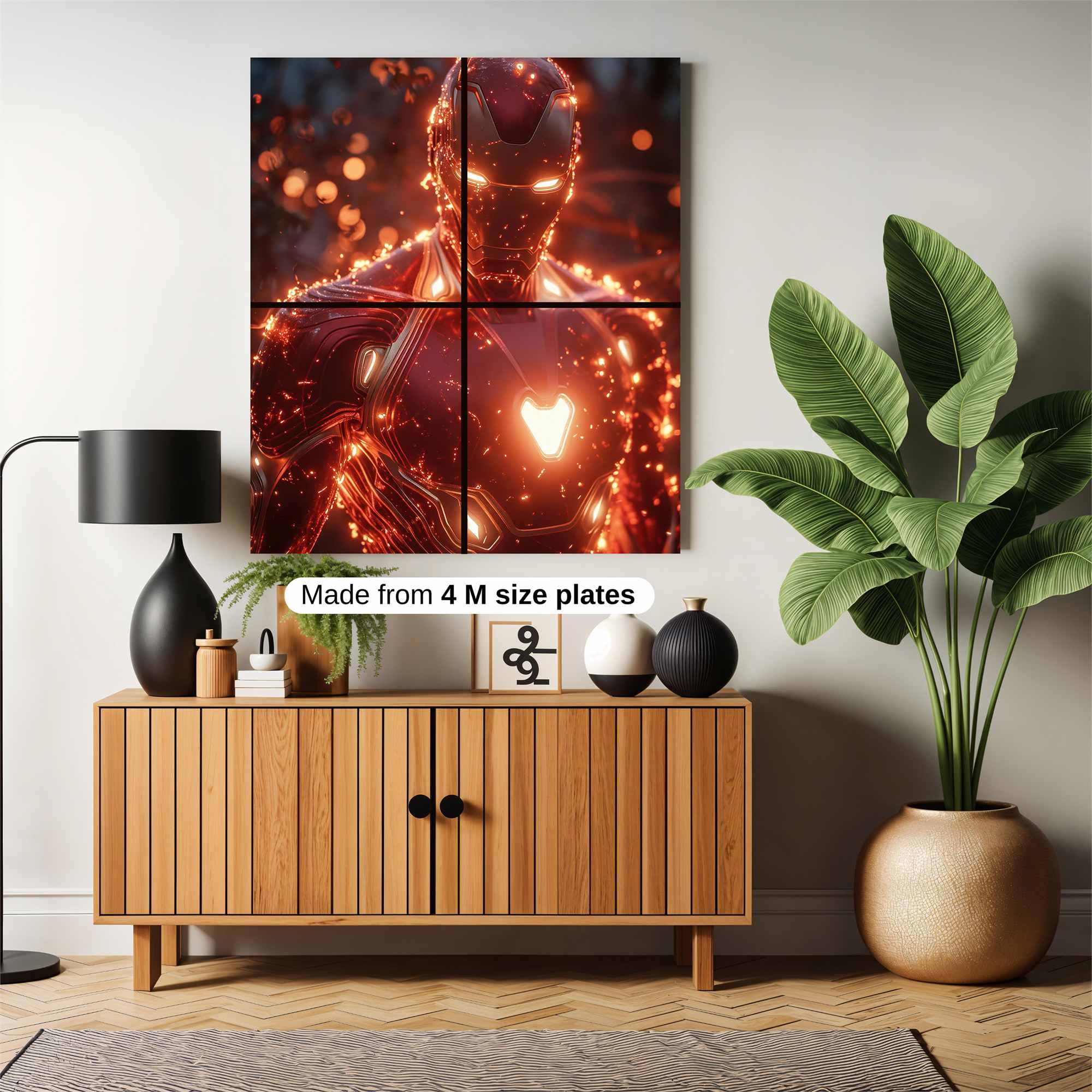 Ironheart Glow Safe Wall Magnetic / M